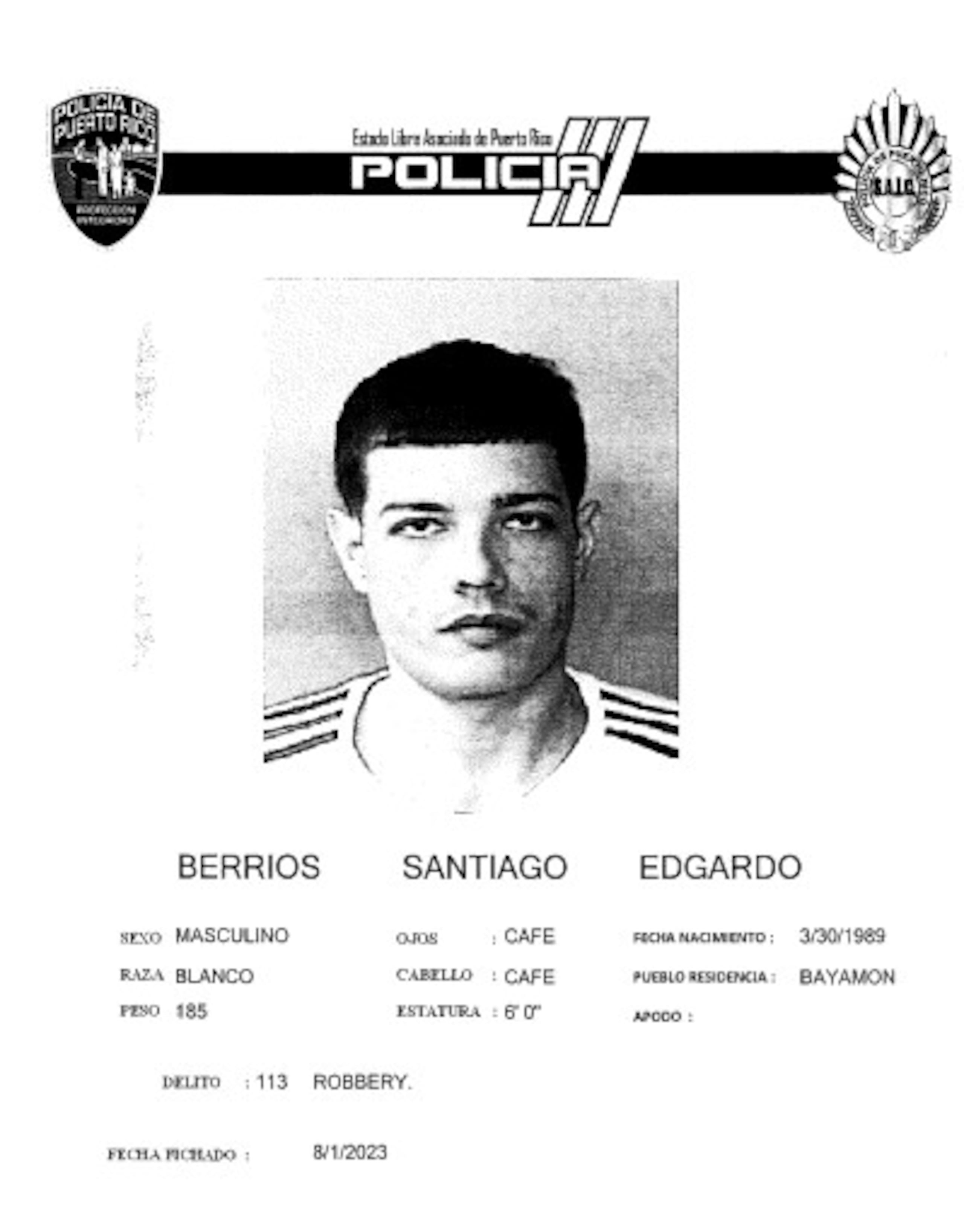 Edgardo Berrios Santiago
