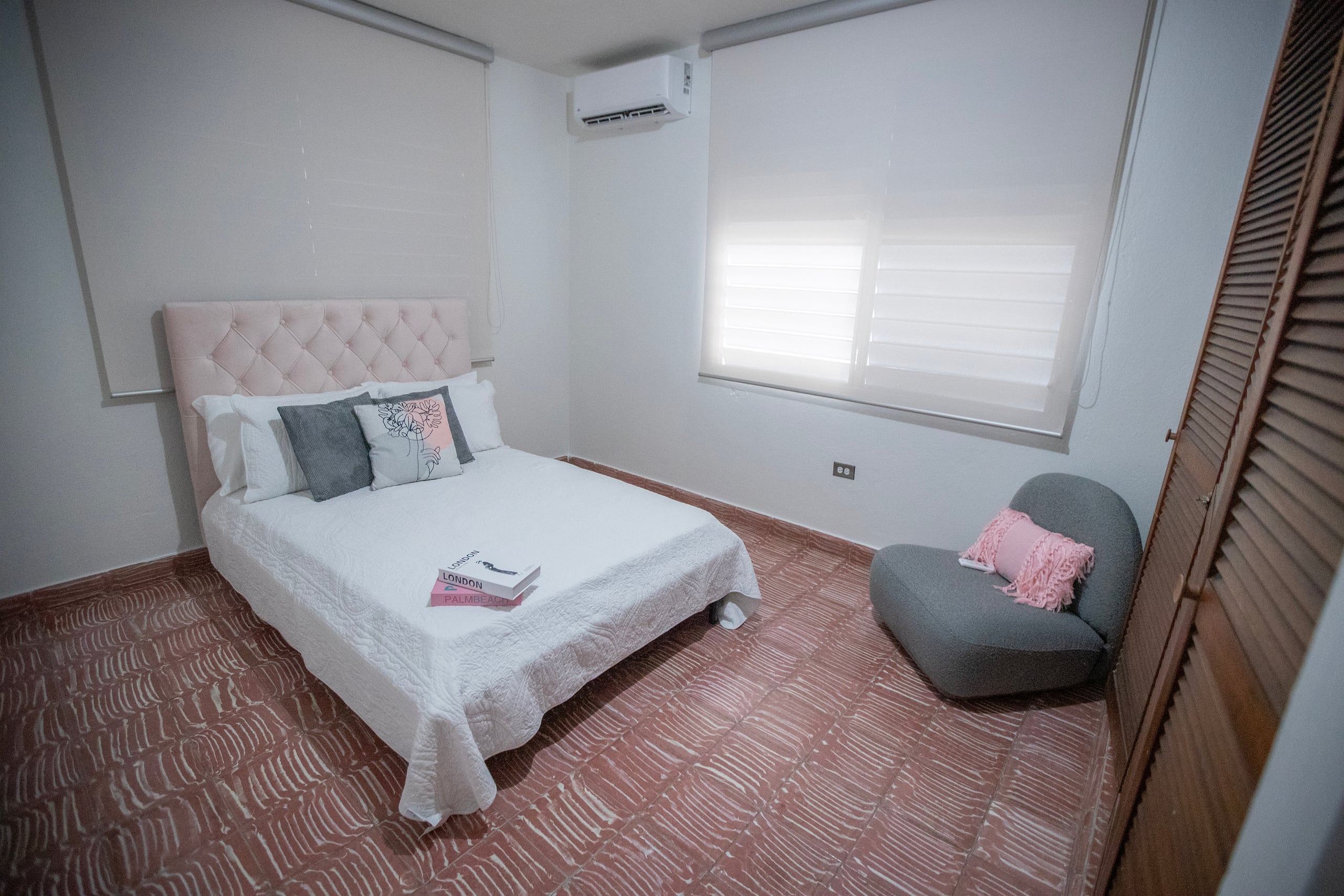 Área de las habitaciones.