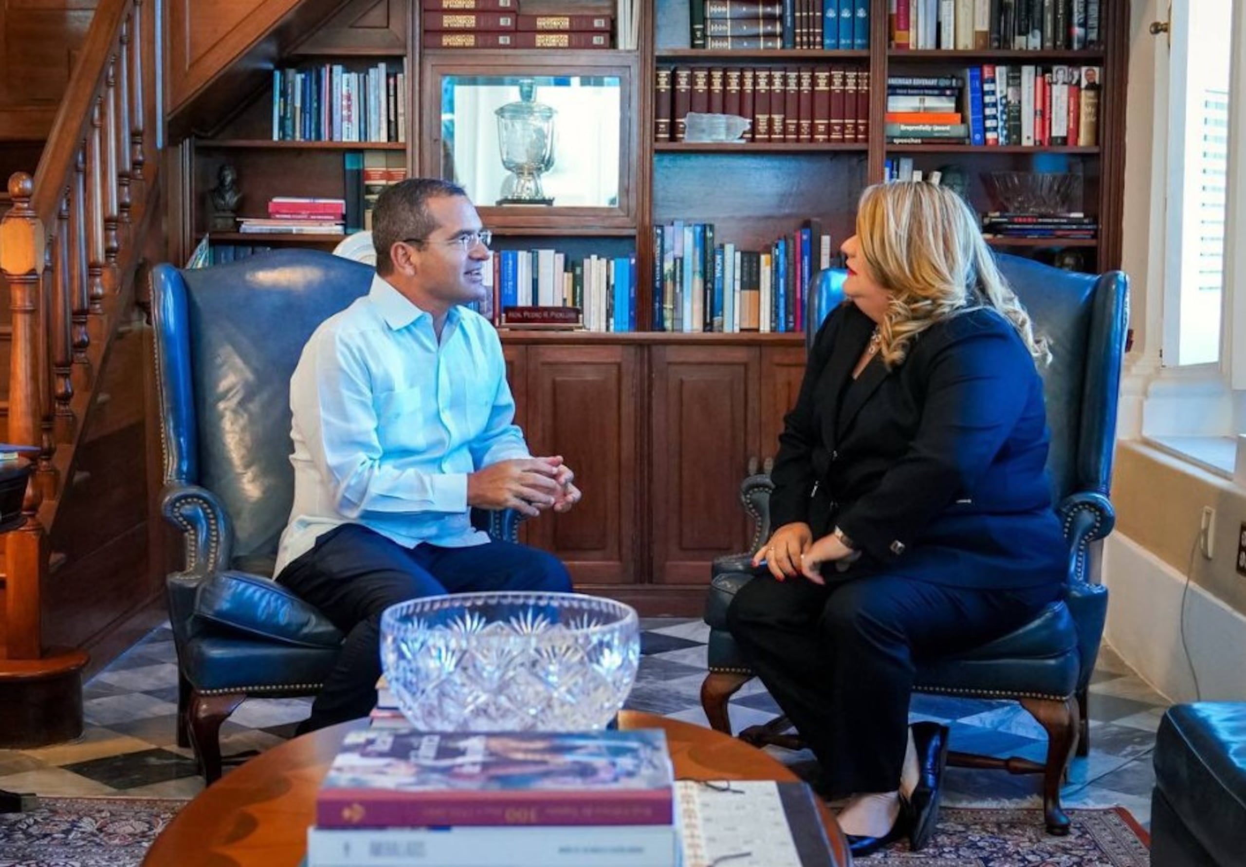 El gobernador Pedro Pierluisi y la gobernadora electa, Jenniffer González, ya se han reunido en La Fortaleza.