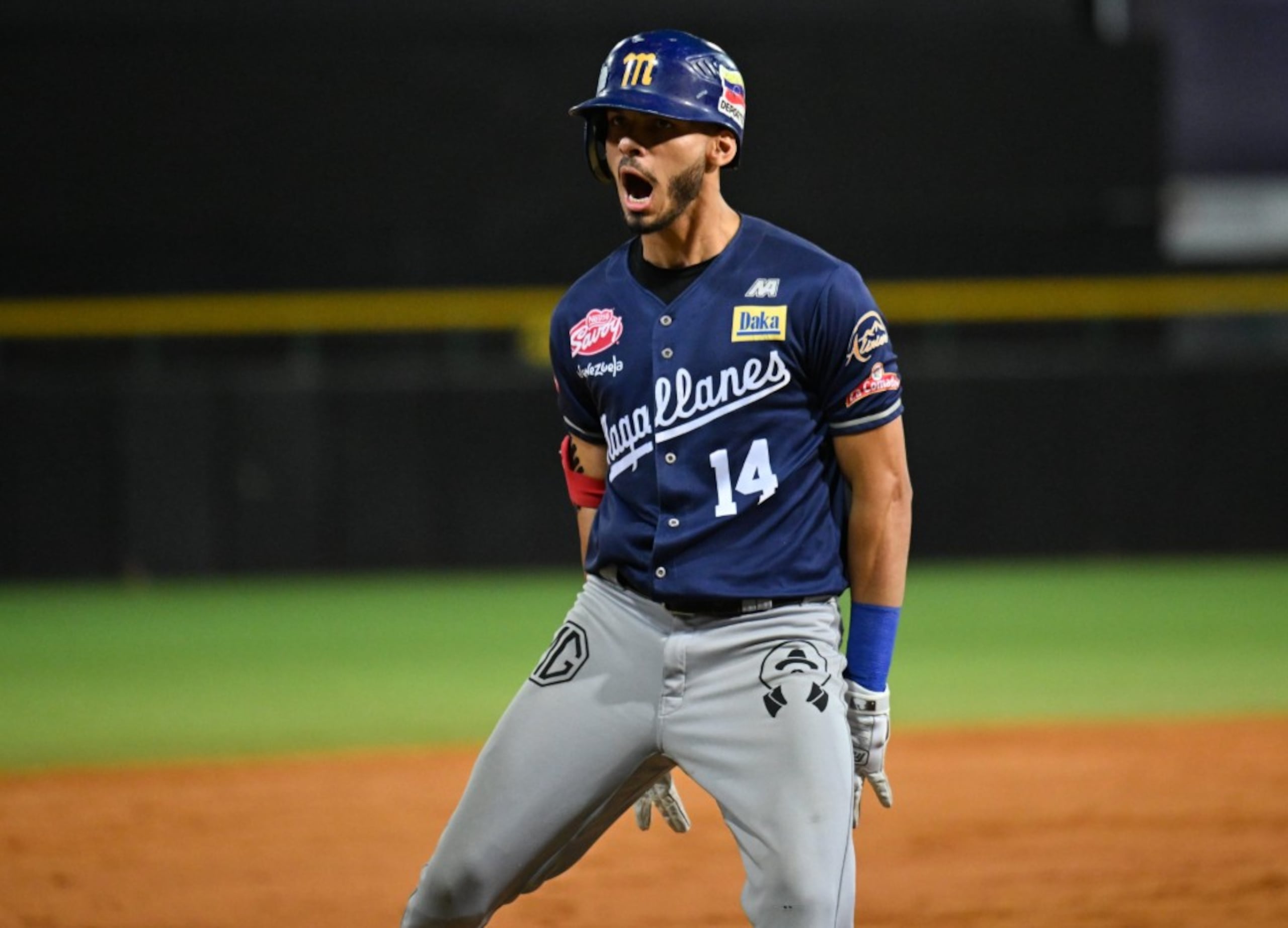 Tupucita Marcano fue el Jugador Más Valioso del segundo partido de la final por el equipo de Yadier Molina. (X / @Magallanes_bbc)