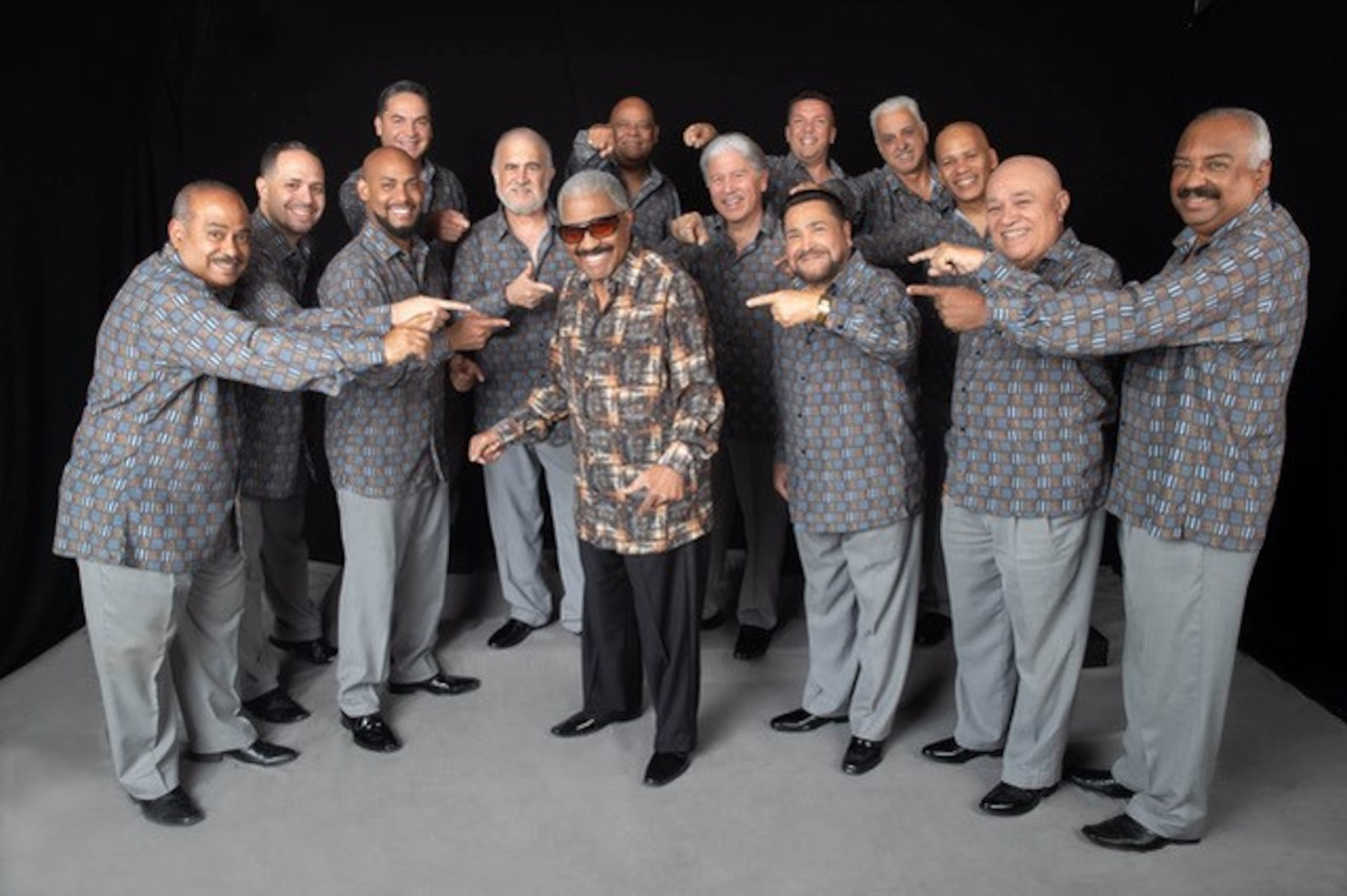 El maestro Rafal Ithier (al centro), quien se mantuvo al frente de la agrupación desde su fundación hace 63 años, falleció en horas de la noche del sábado a los 99 años.