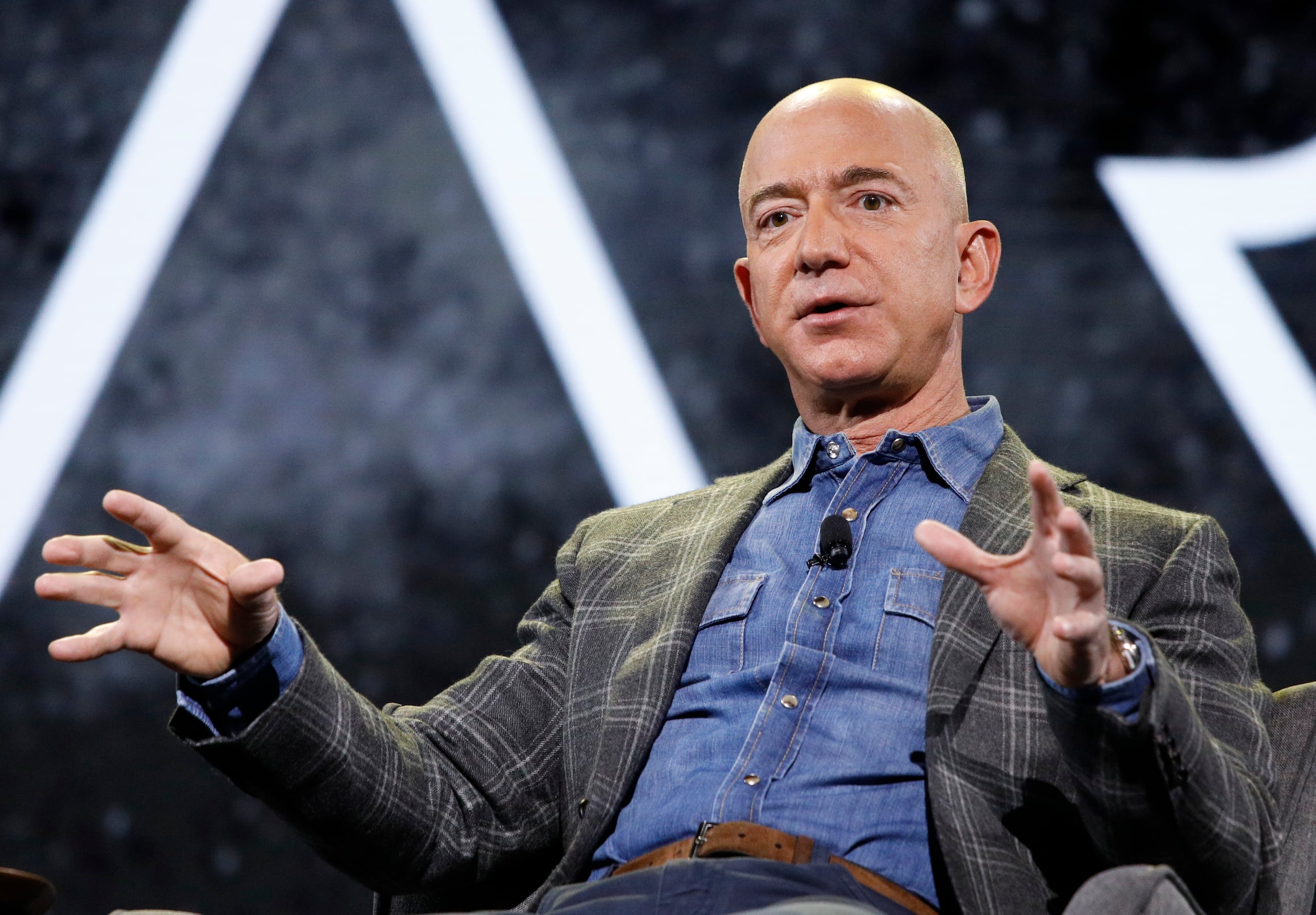Jeff Bezos, fundador de Amazon y Blue Origin.
