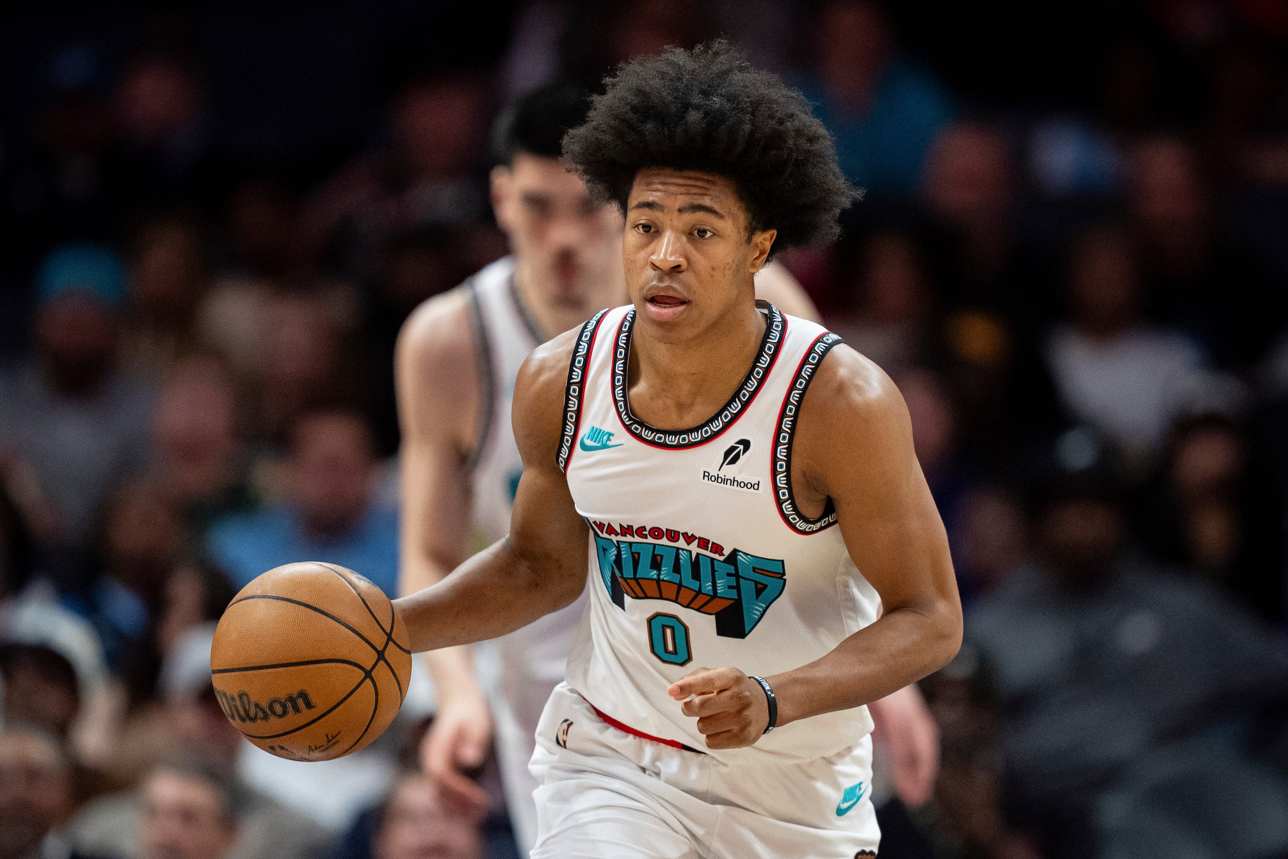 Jaylen Wells, armador titular de los Grizzlies de Memphis.