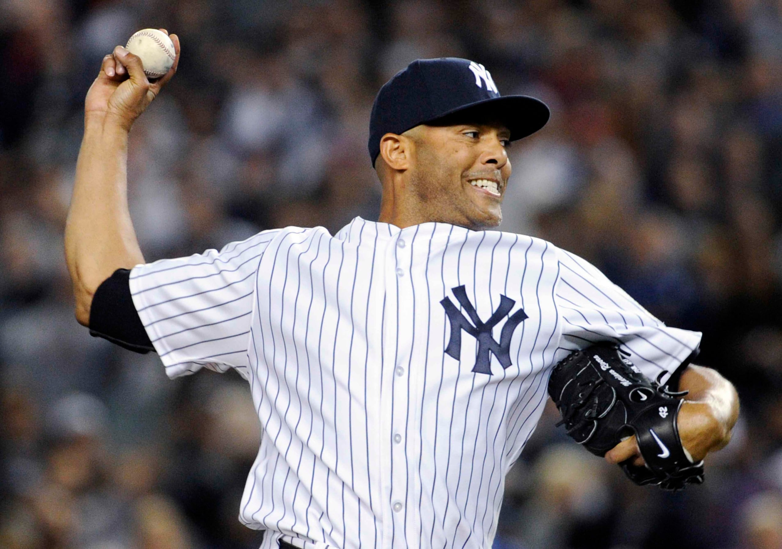 Mariano Rivera jugó toda su carrera con los Yankees. (AP)