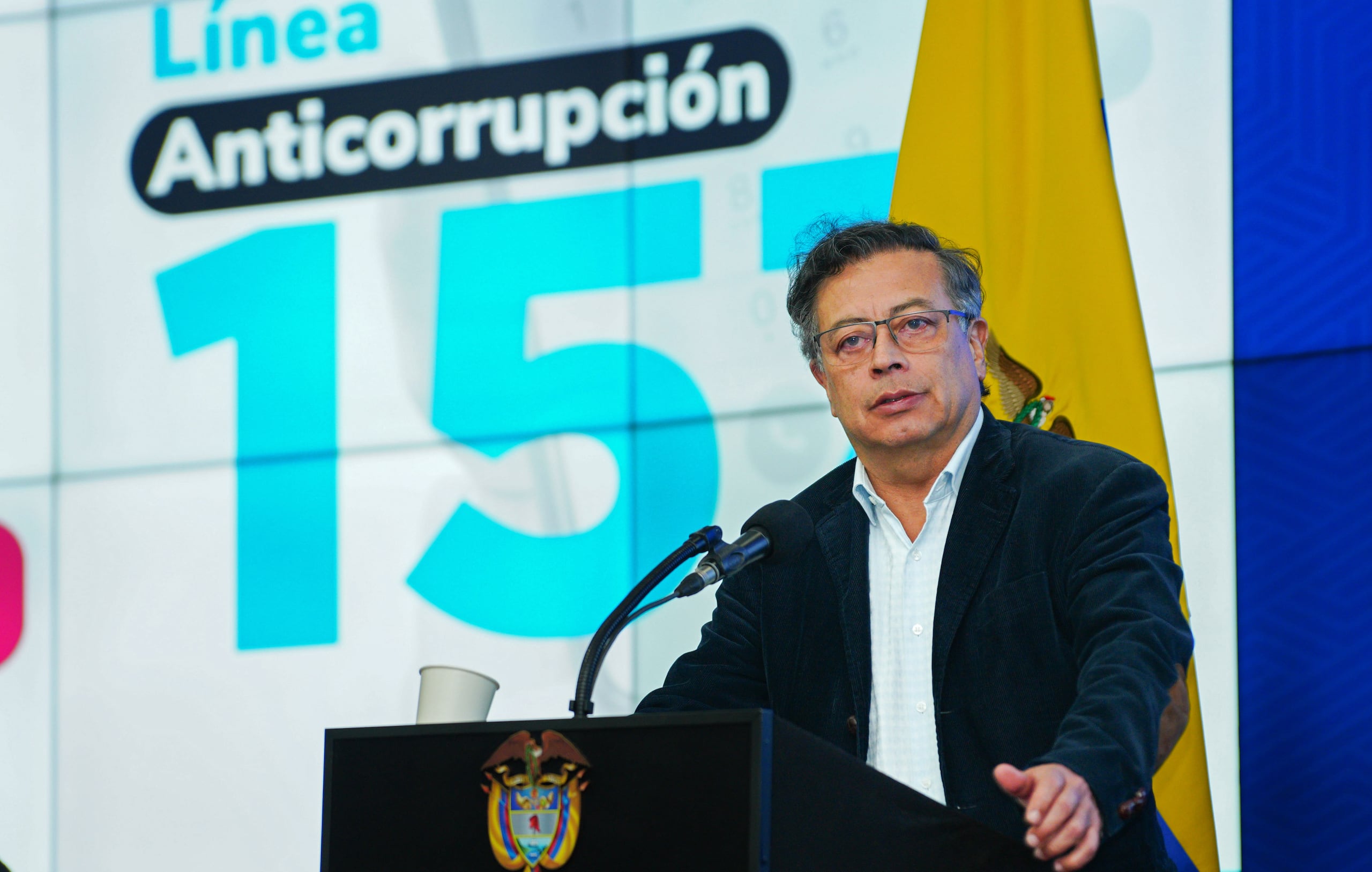 Fotografía cedida del mandatario colombiano, Gustavo Petro.