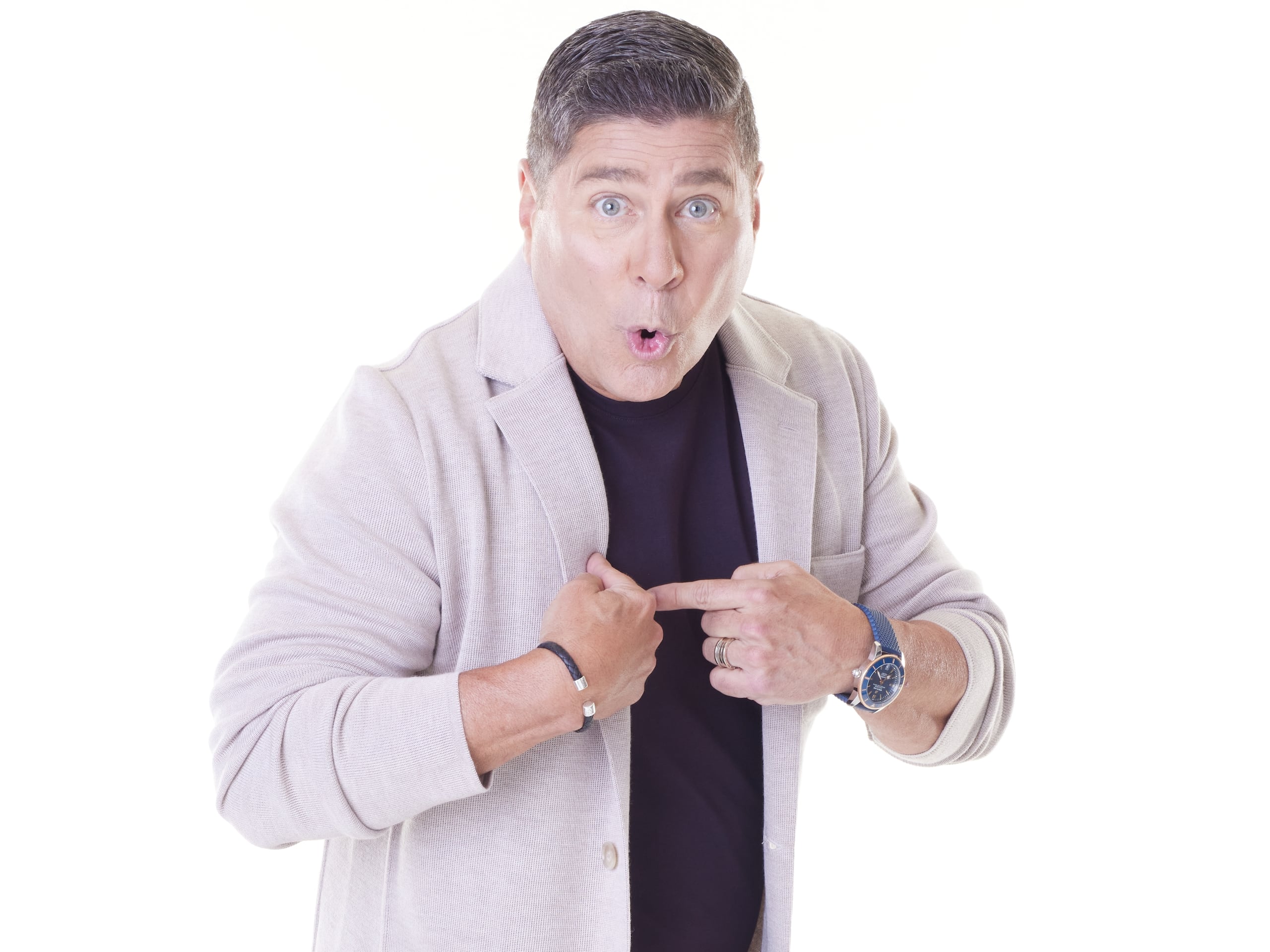 El comediante boricua Raymond Arrieta.