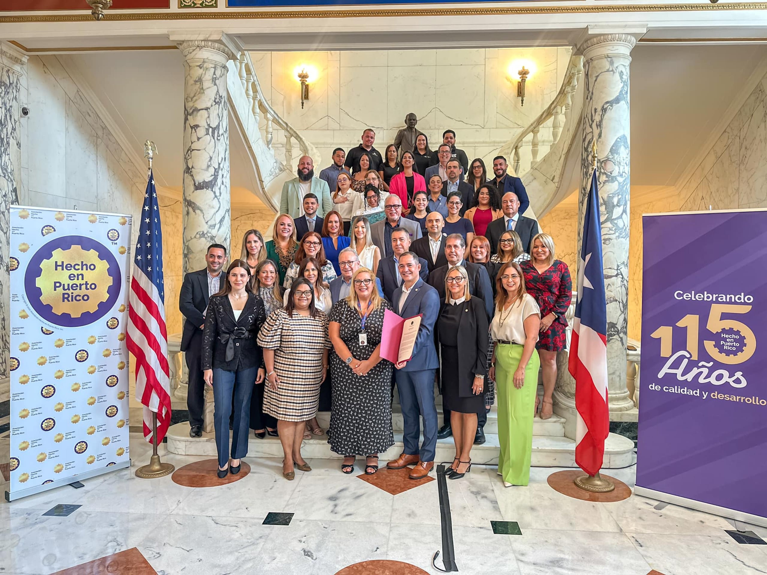 Reconocimiento en el Senado de Puerto Rico.