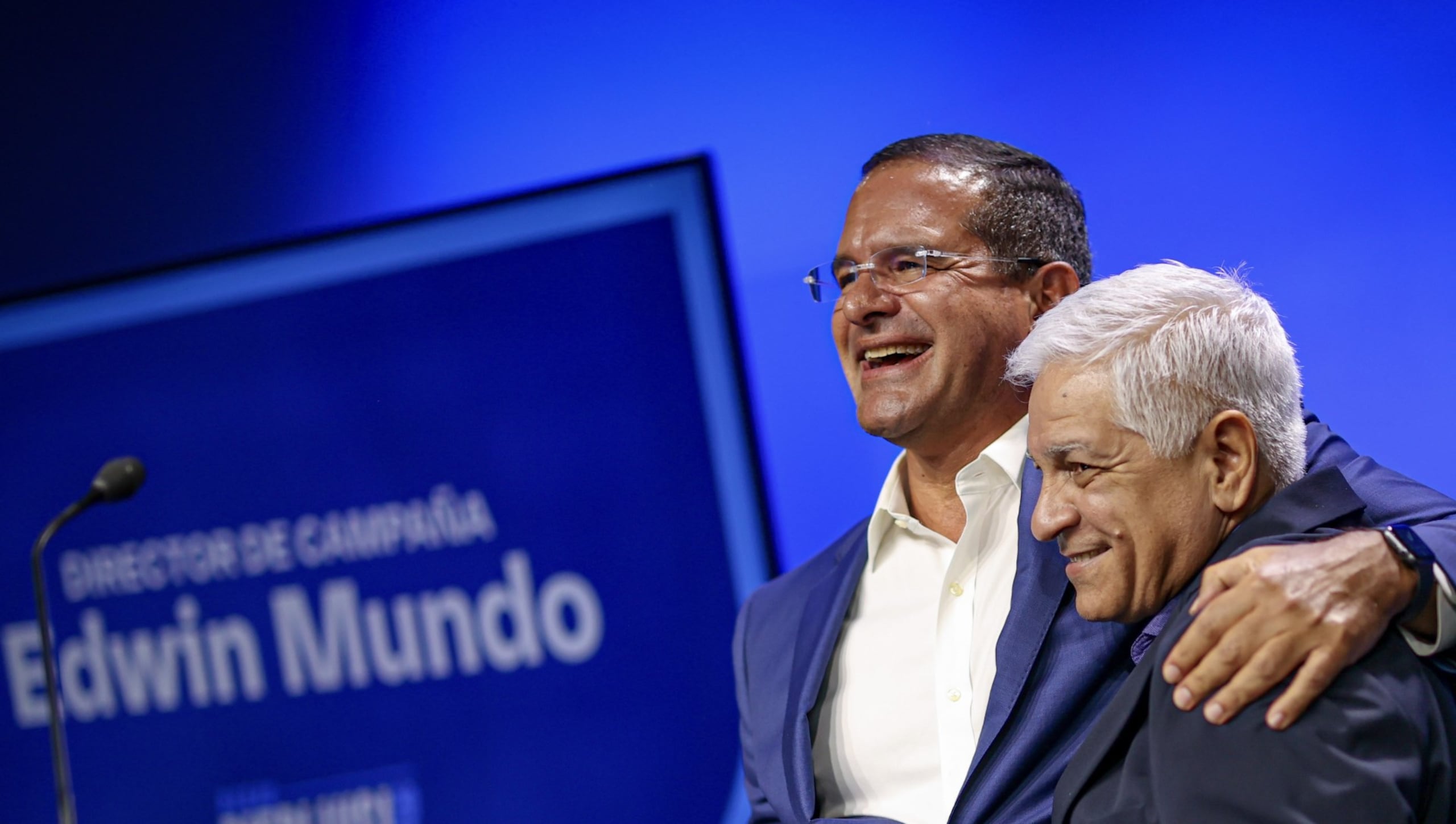 Pedro Pierluisi y Edwin Mundo