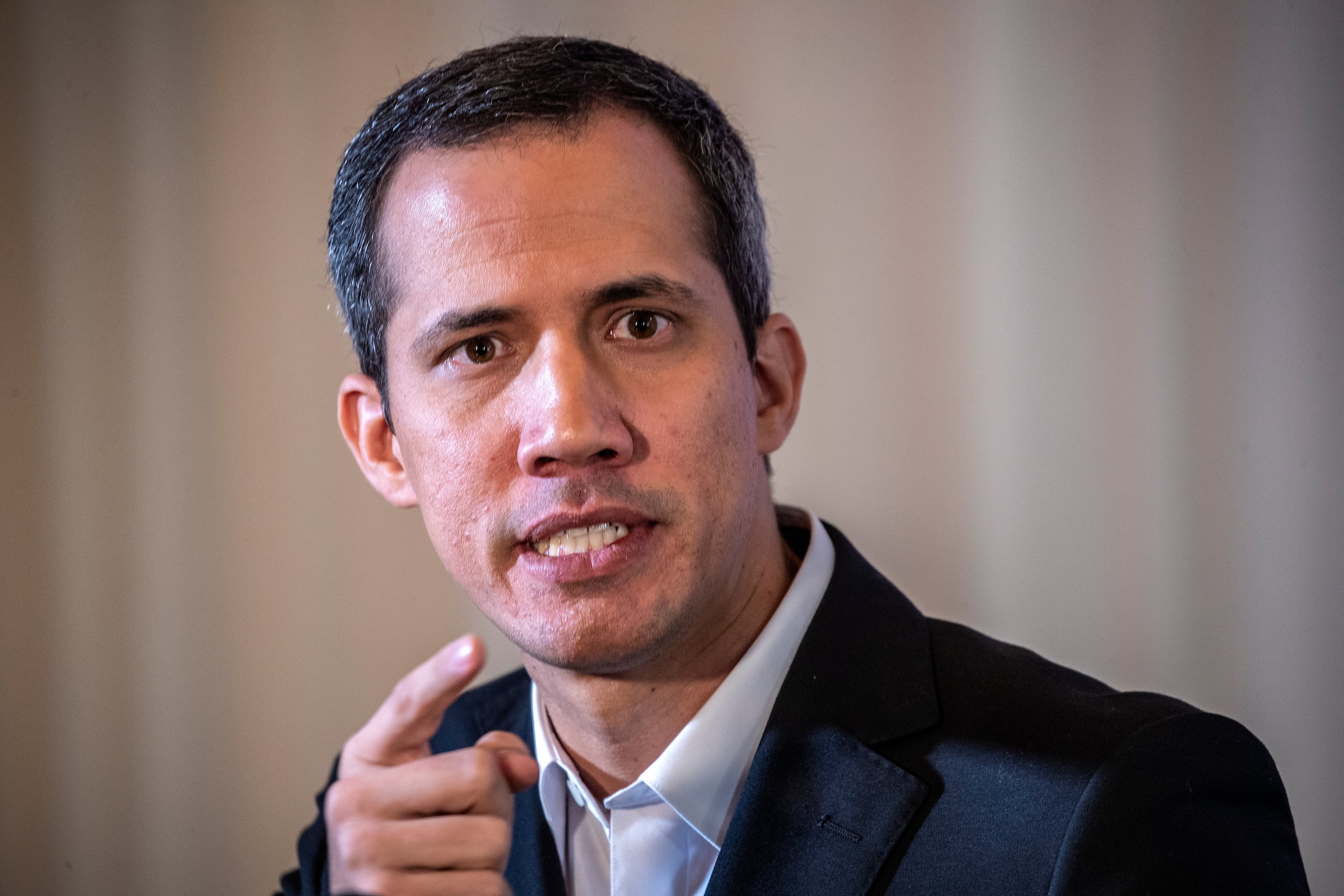 Juan Guaidó, exiliado en Estados Unidos desde abril, se autoproclamó "presidente interino" de Venezuela en el 2019.