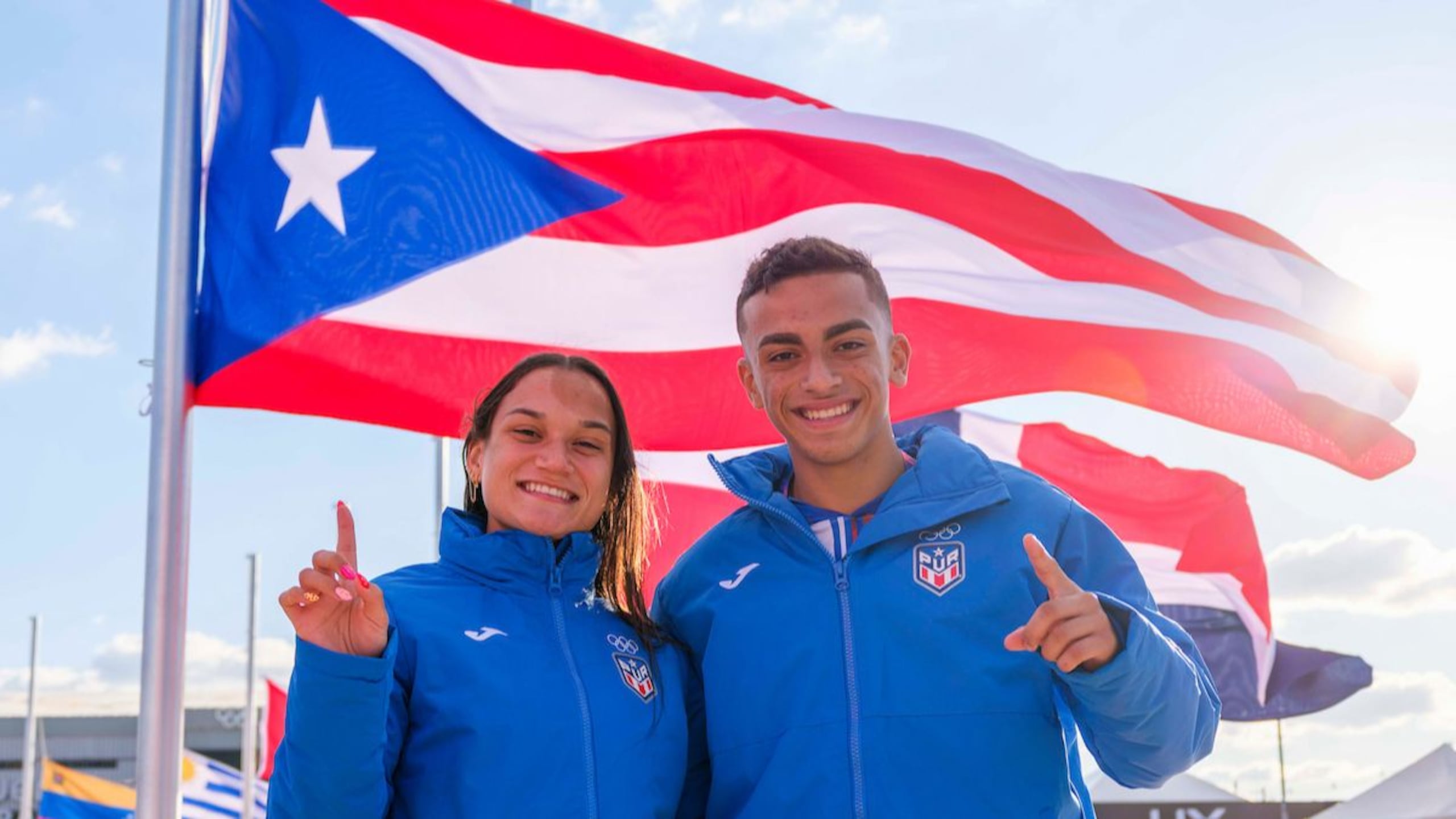 Steven Moreno y Gladymar Torres frente a la "Monoestrellada" en los Juegos Panamericanos Junior Asunción 2025.