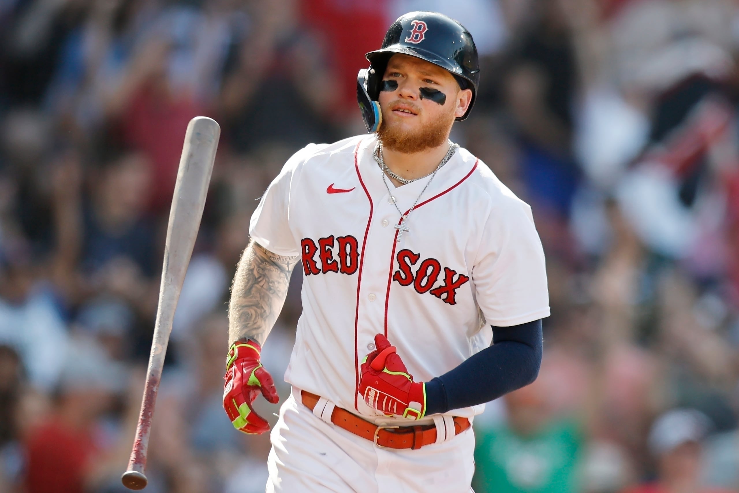 El nuevo jugador de los Yankees de Nueva York, Alex Verdugo.