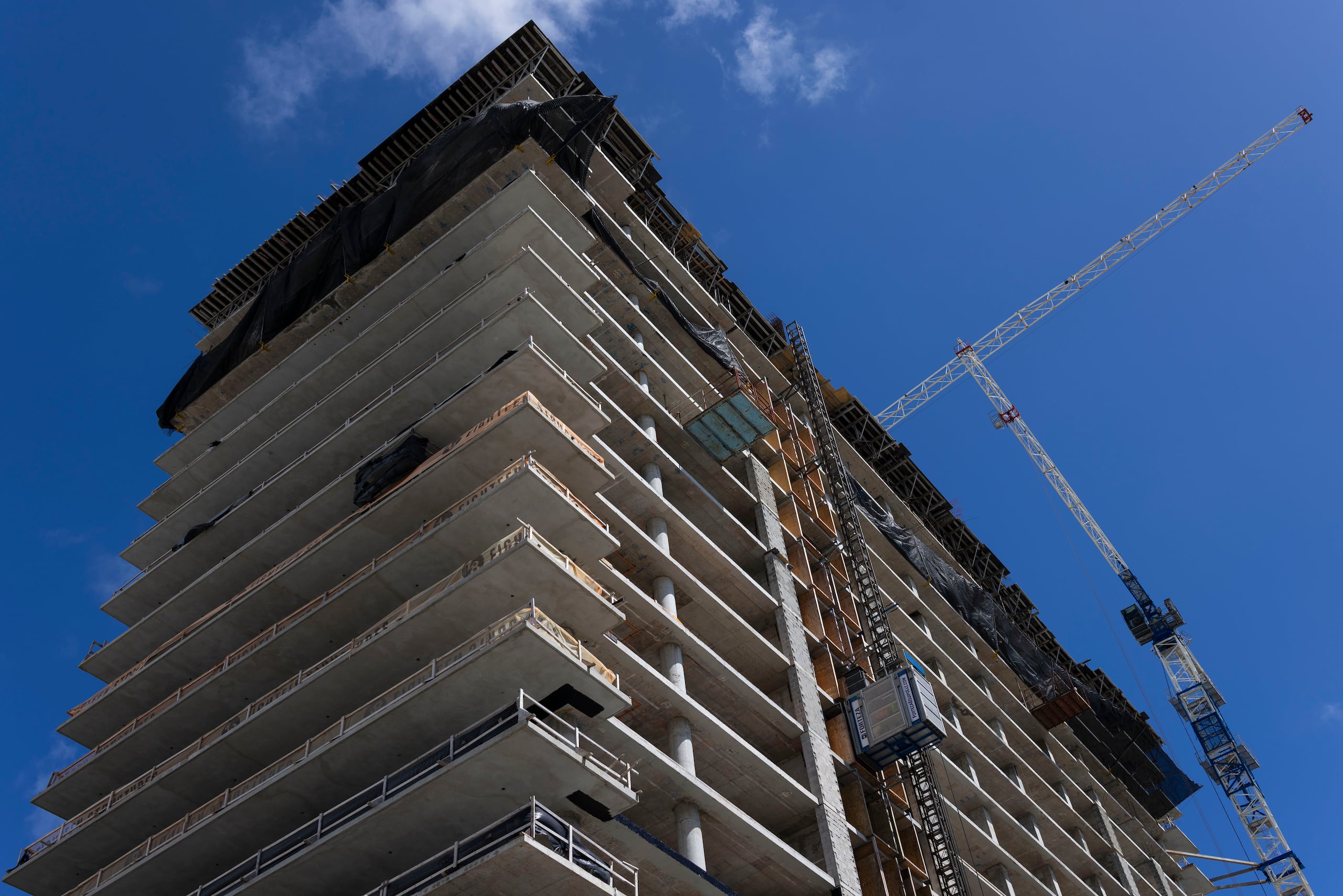 Imagen de la construcción del condohotel Vanderbilt Residences en Condado. Foto por: Xavier Araújo | GFR Media