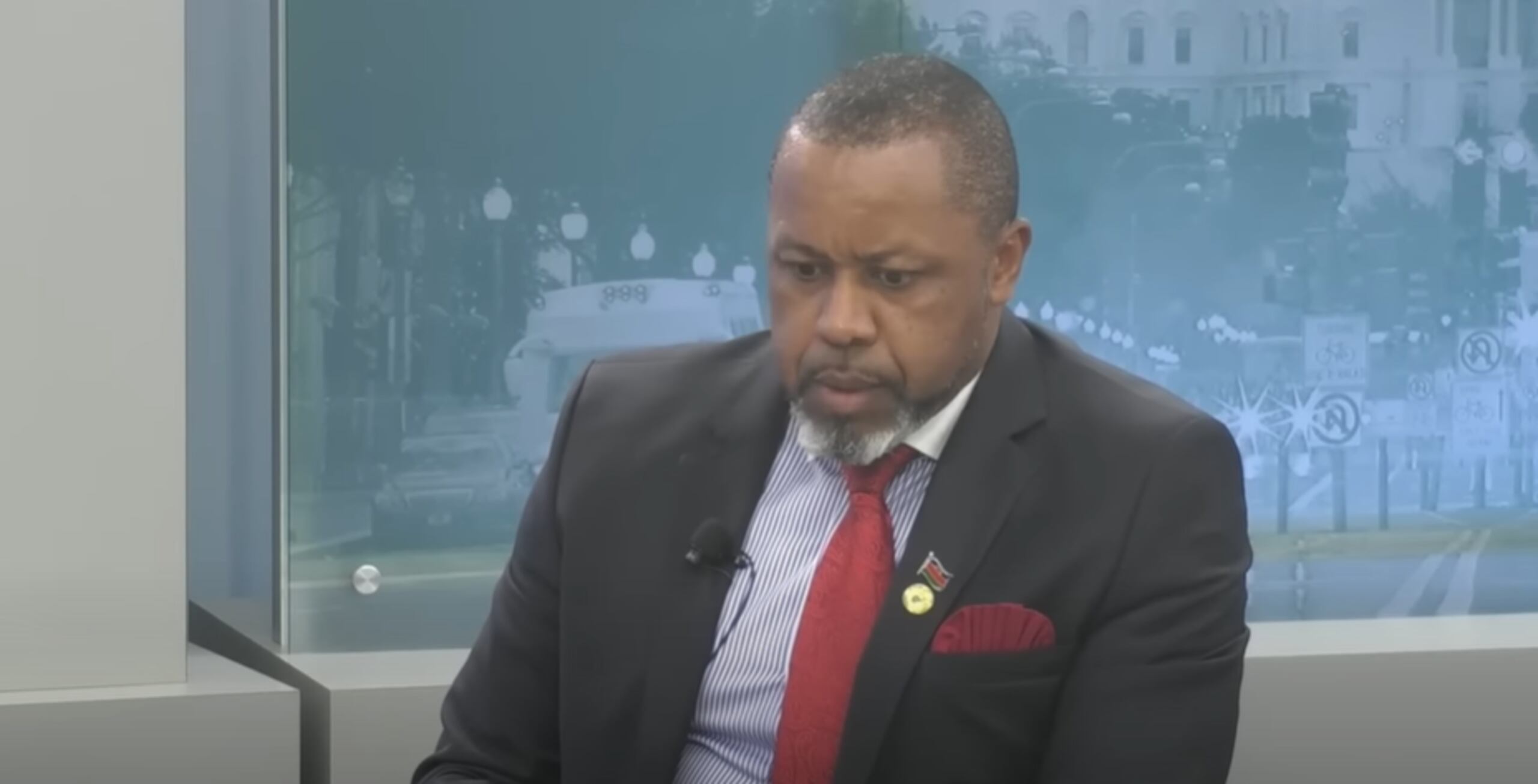 Saulos Chilima (Fotocaptura video YouTube AtlanticCouncil).