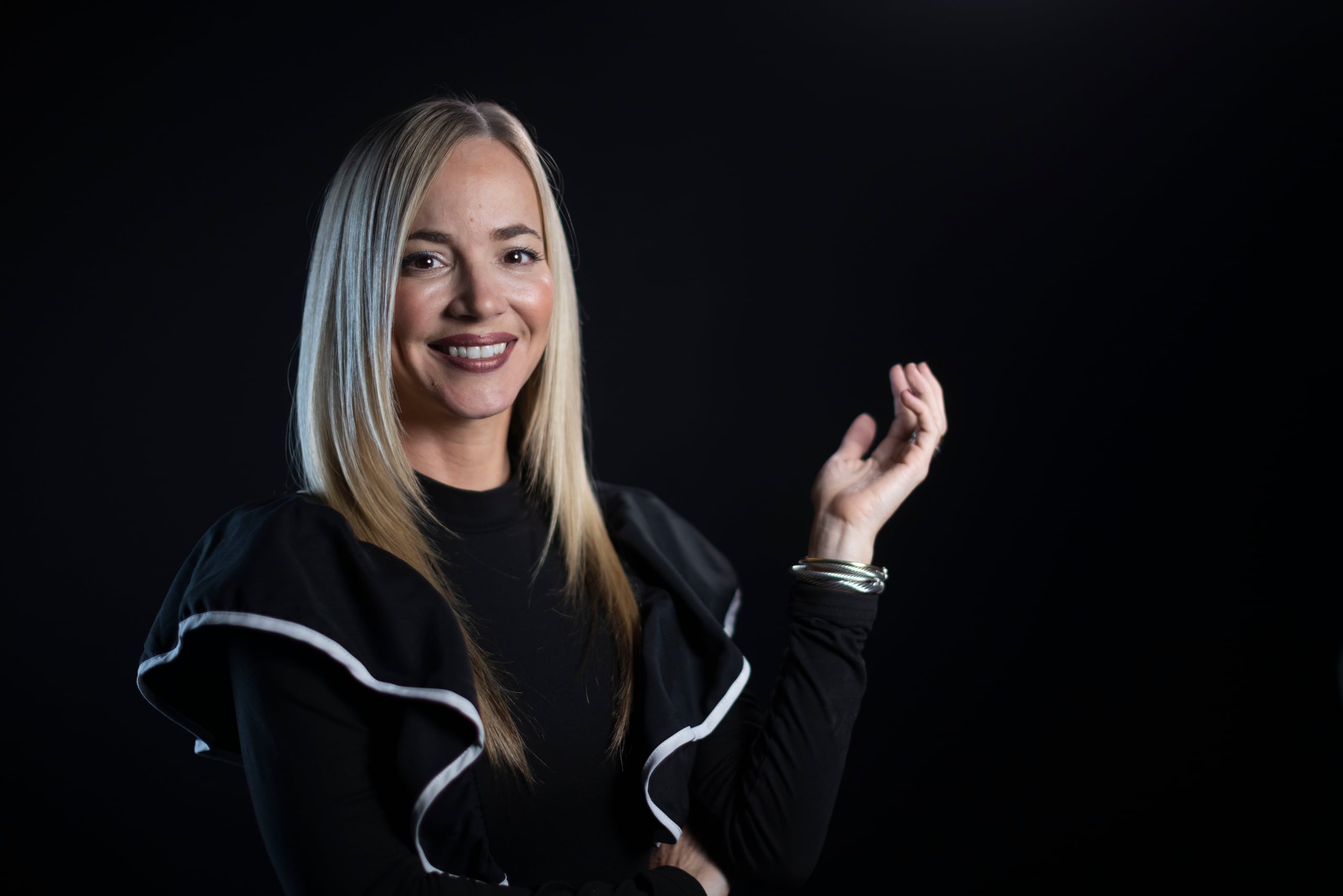 Joanne Rodríguez Veve, senadora electa por el partido Proyecto Dignidad.