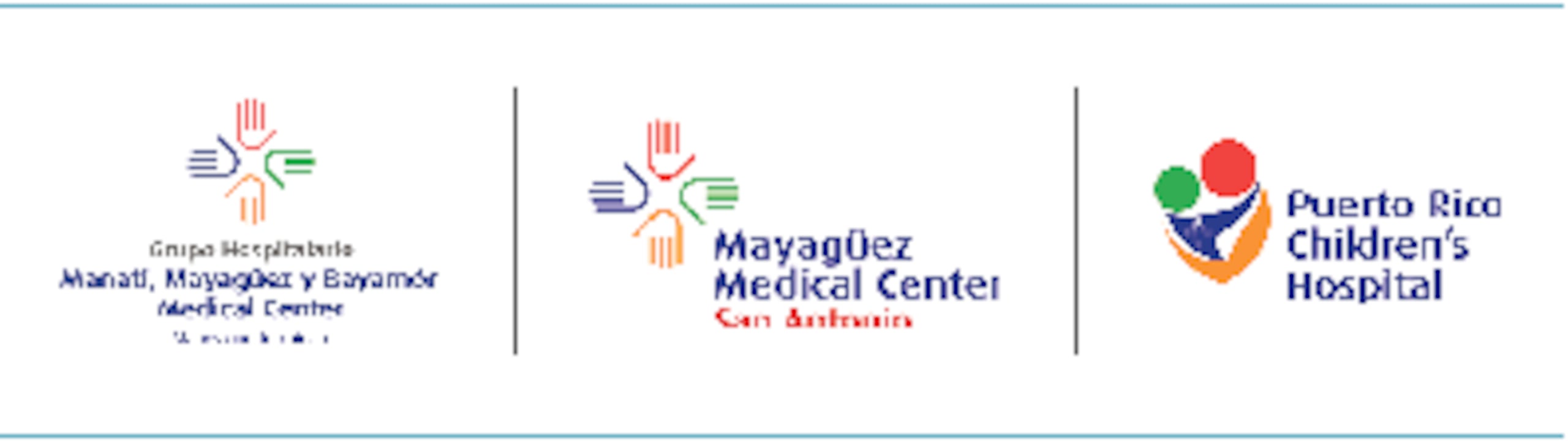 Grupo Hospitalario, Manatí, Mayagüez, Bayamón Medical Center, Puerto Rico Children’s Hospital y Mayagüez Medical Center San Antonio
