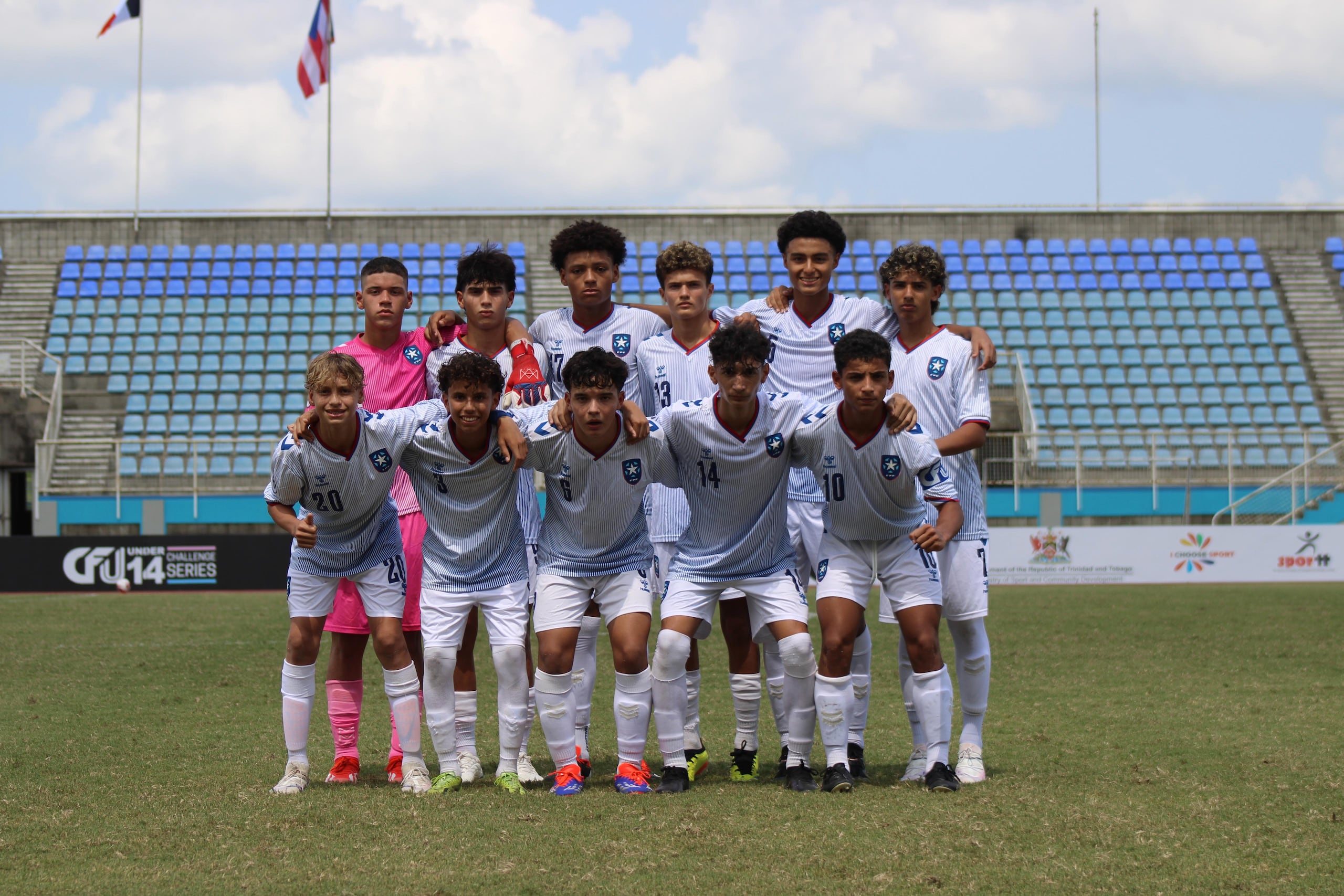Esta es la selección activa en el torneo en Trinidad y Tobago.