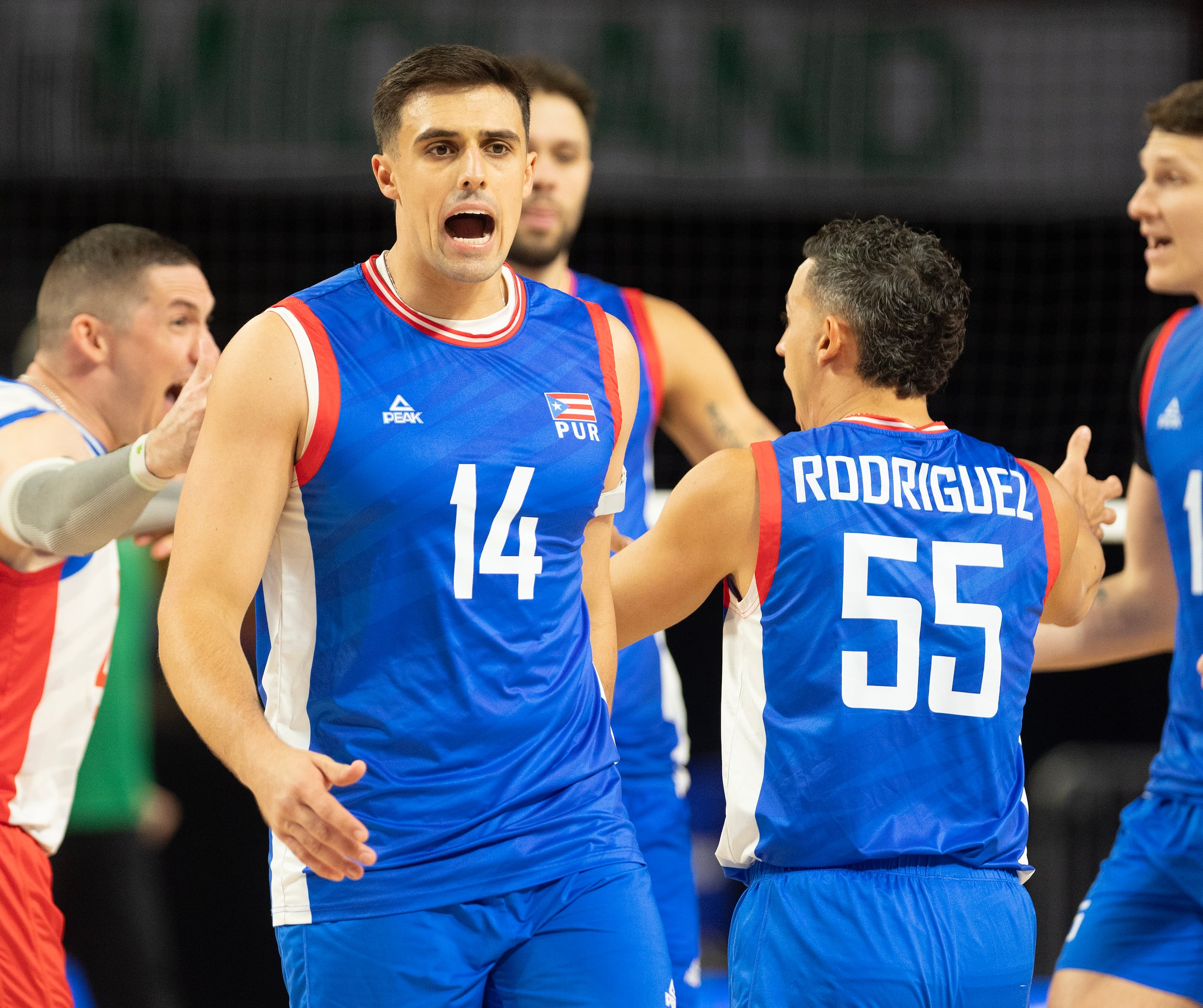 Pelegrín Vargas Jr. lideró la ofensiva boricua con 18 puntos.