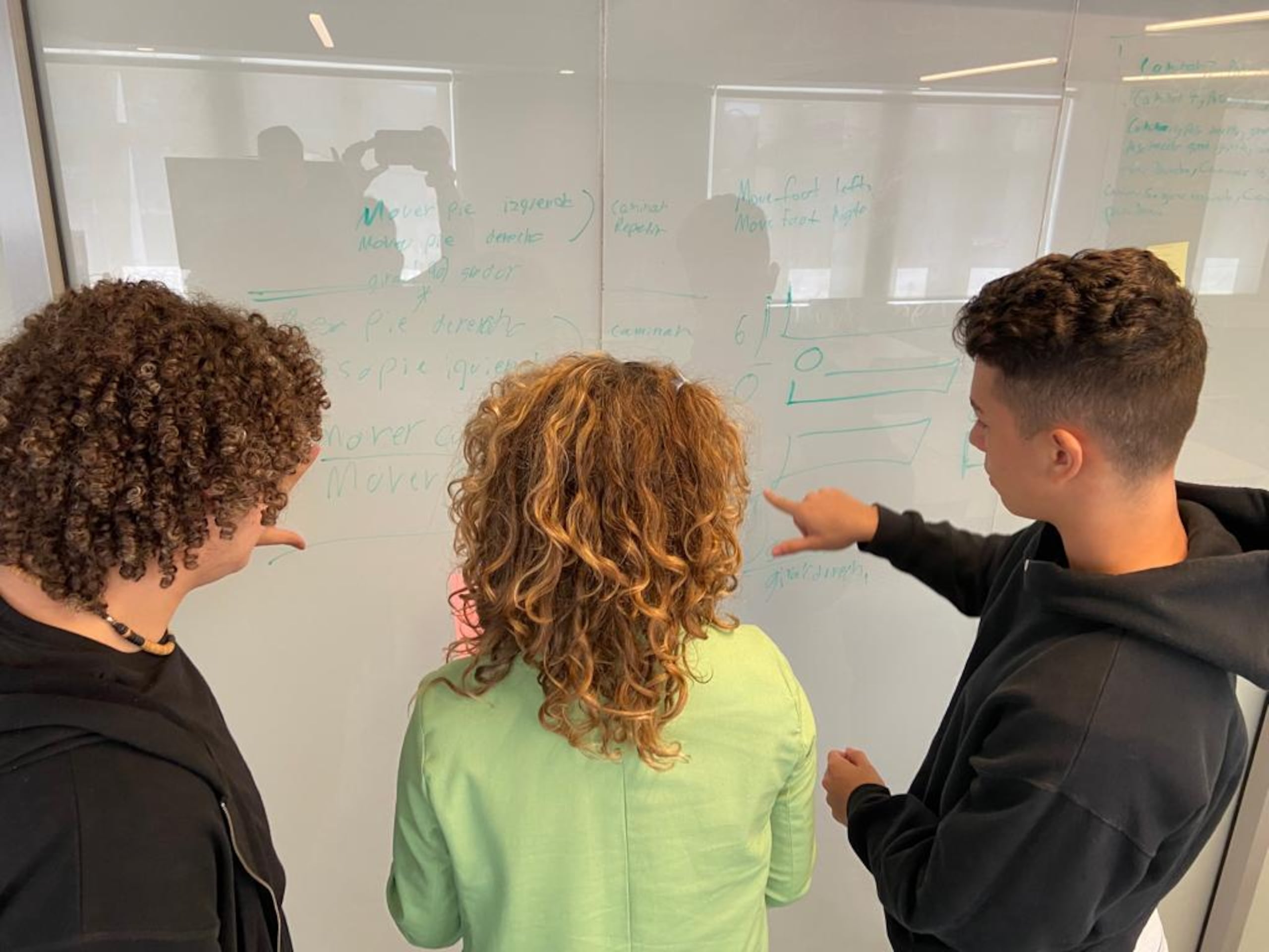 Mateo López, a la extrema derecha, fue uno de los 11 partícipes del subprograma piloto SUDO.