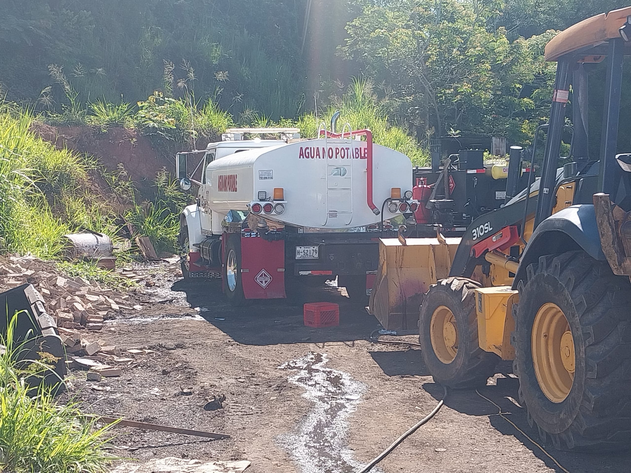 El incidente fue registrado en el barrio Guadiana, en Naranjito.