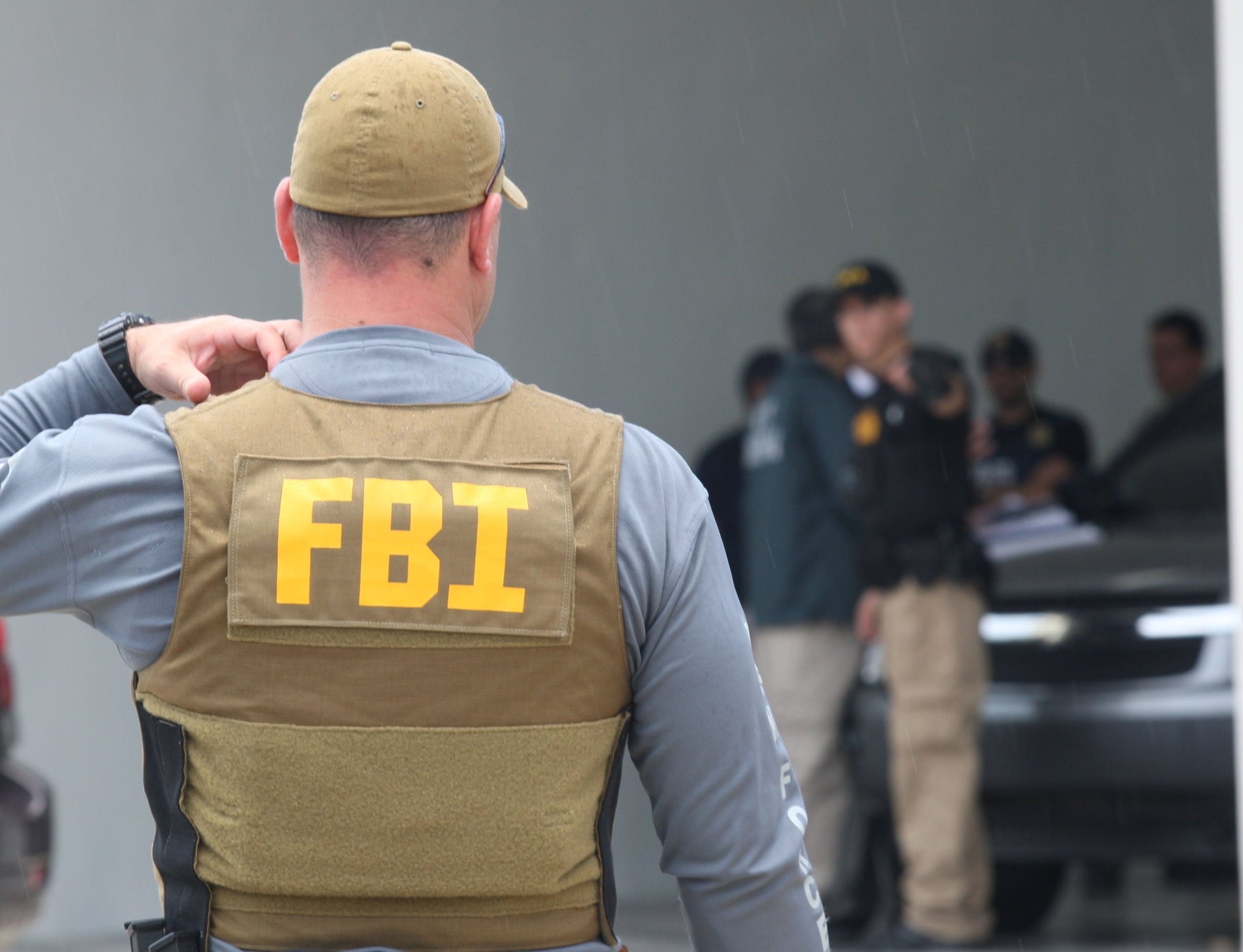 Agentes federales en una foto de archivo.