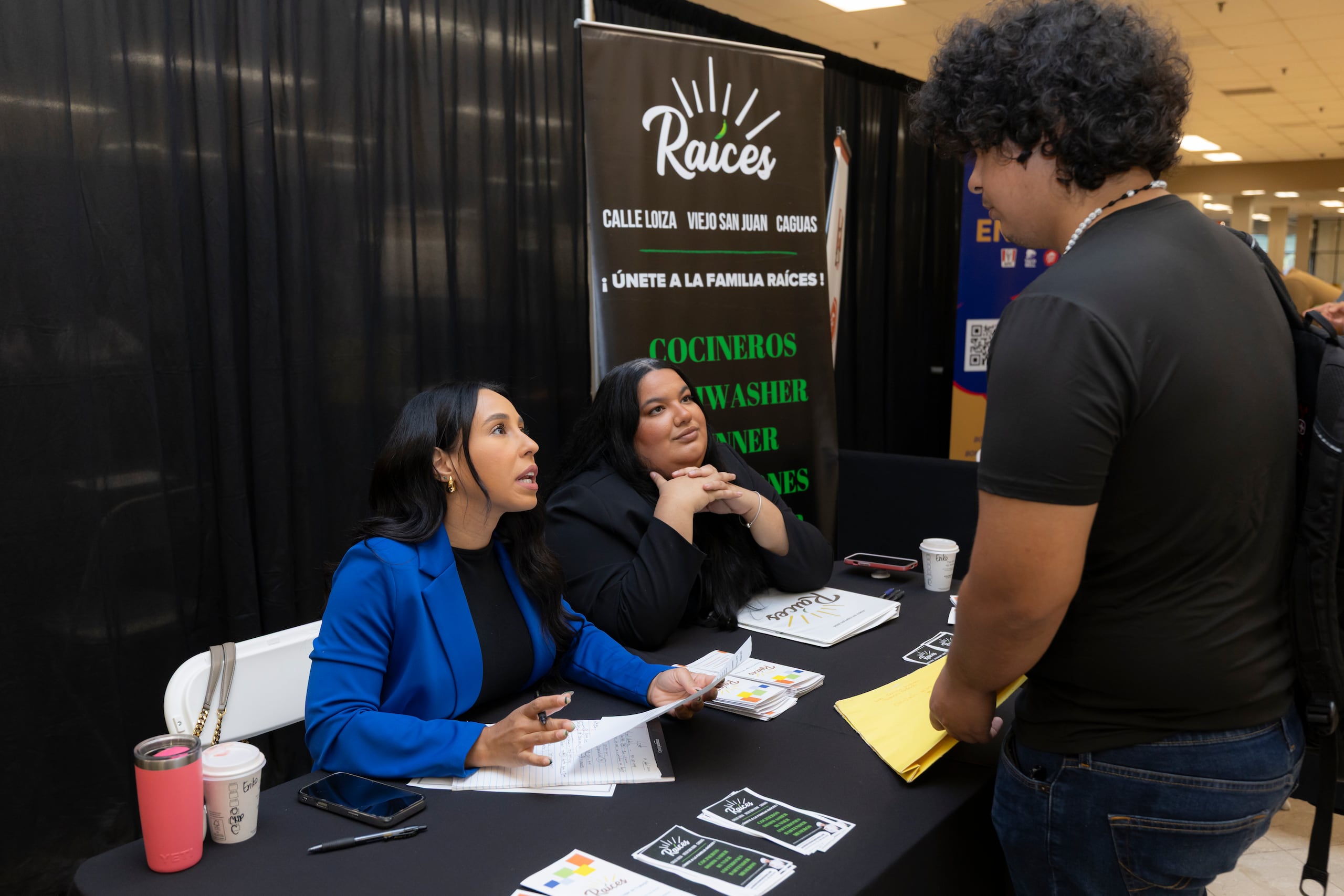 El 71 % de los entrevistados en la Feria de Empleo de Conexión Laboral San Juan fue reclutado el mismo día.