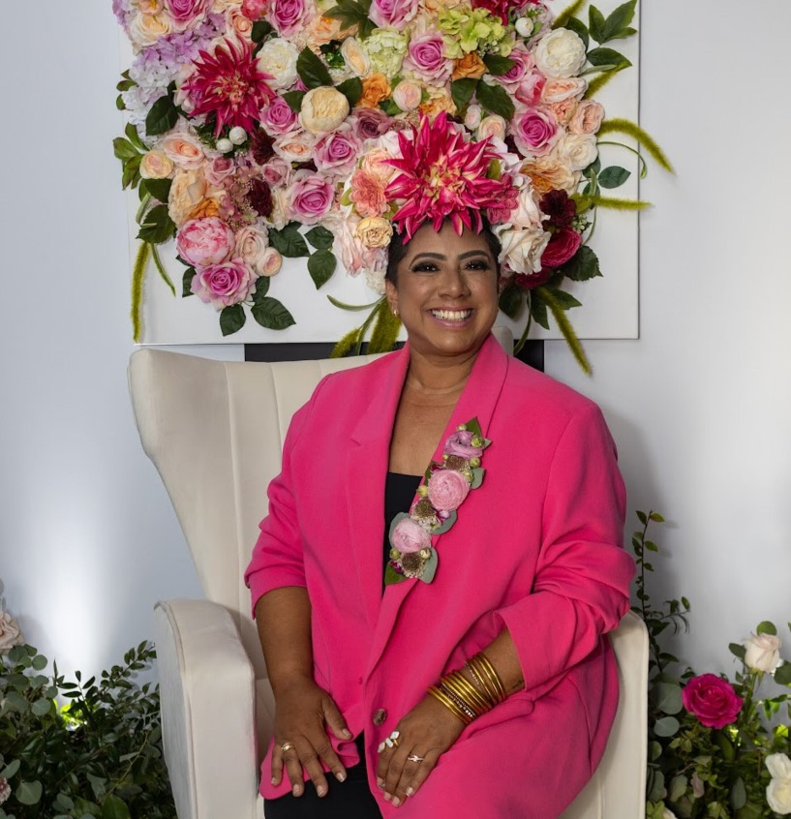 Cuenta con 17 años como diseñadora y planificadora de eventos.