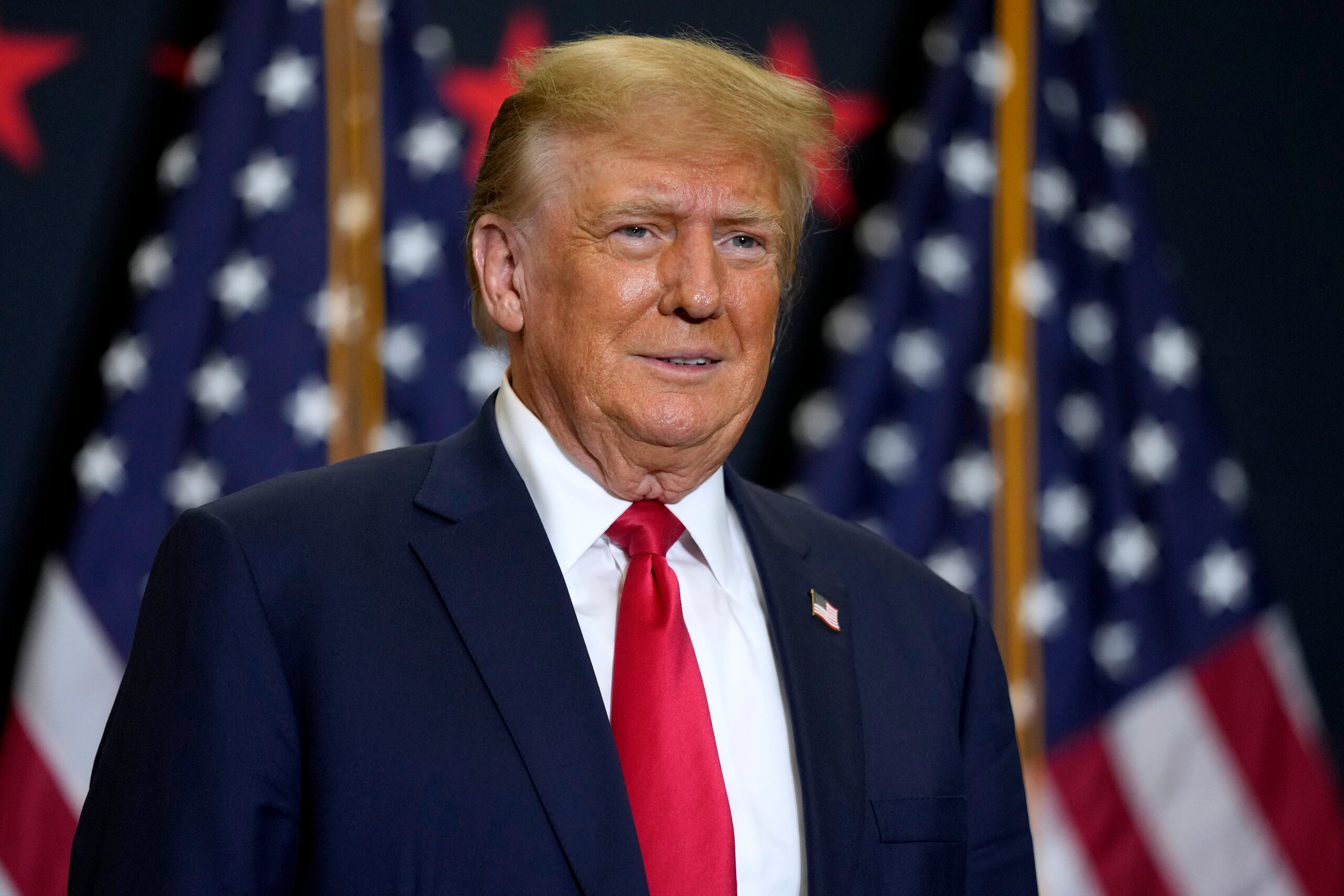 El expresidente Donald Trump. (AP Foto/Charlie Neibergall, Archivo)