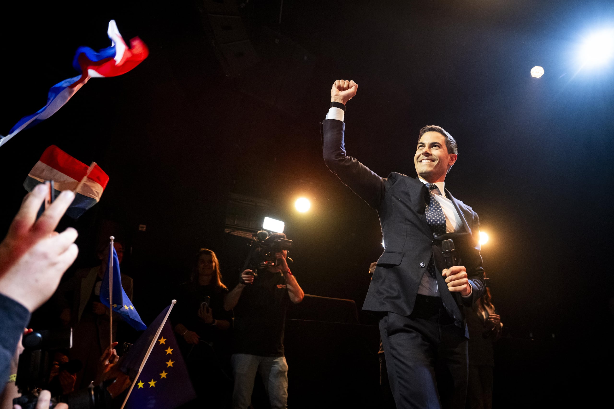 El líder del partido Demócratas 66 (D66), Rob Jetten.