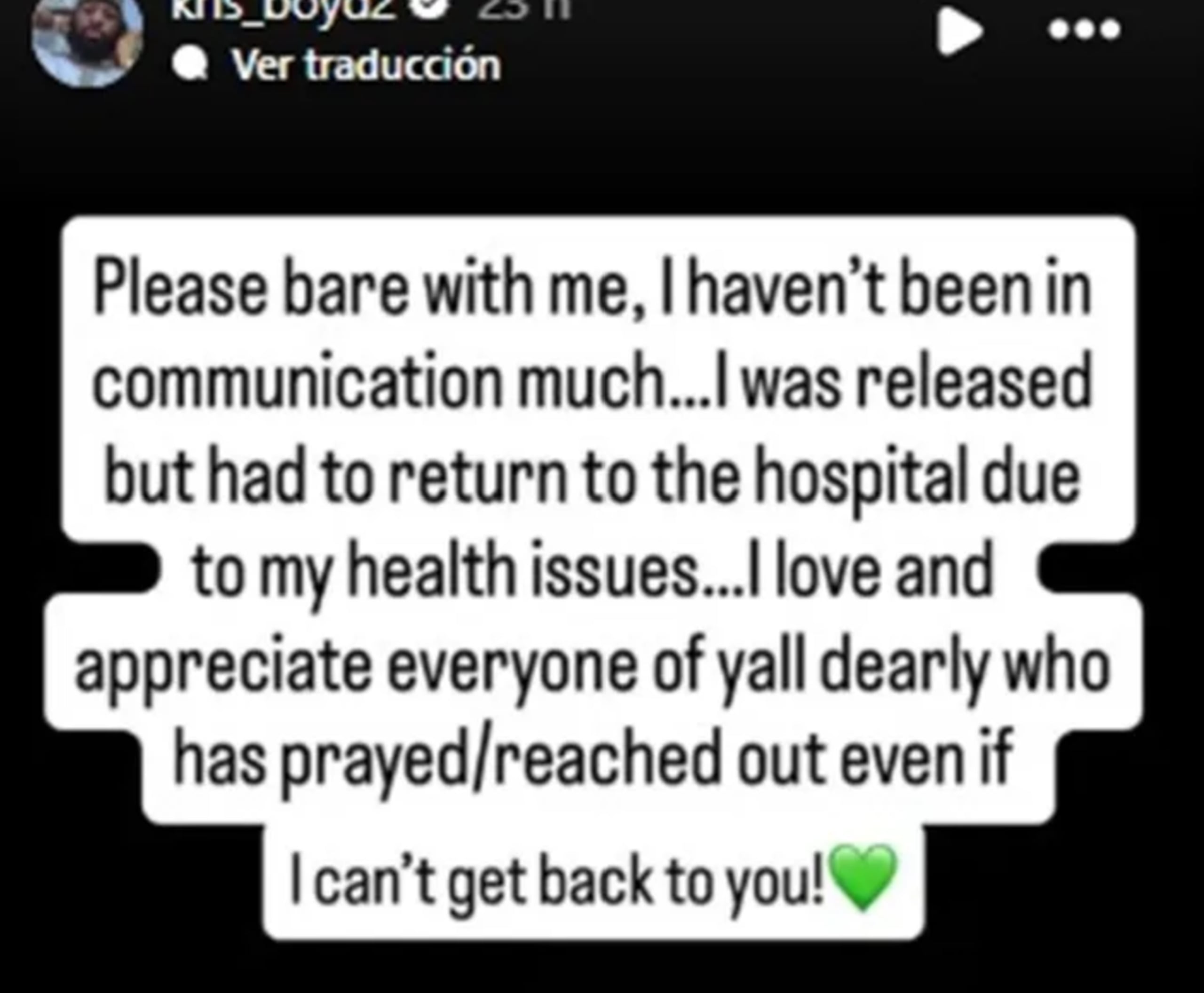 Publicación de Kris Boyd.