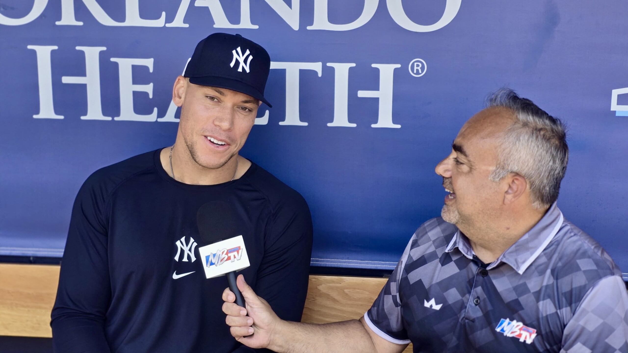 Aaron Judge es entrevistado por Luis Murphy