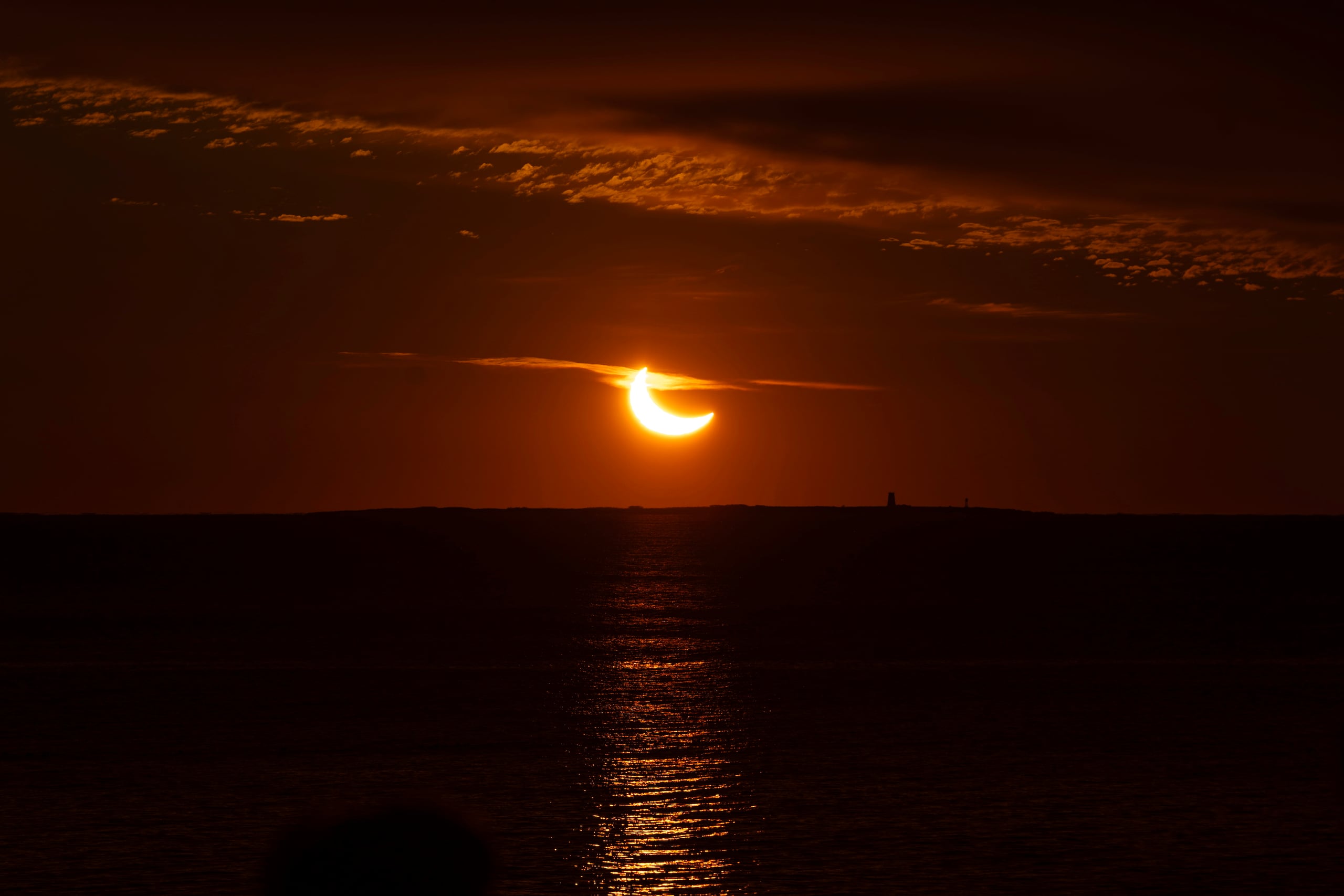 Como parcial, el eclipse será visible en gran parte de Norteamérica y de Europa y en el oeste de África