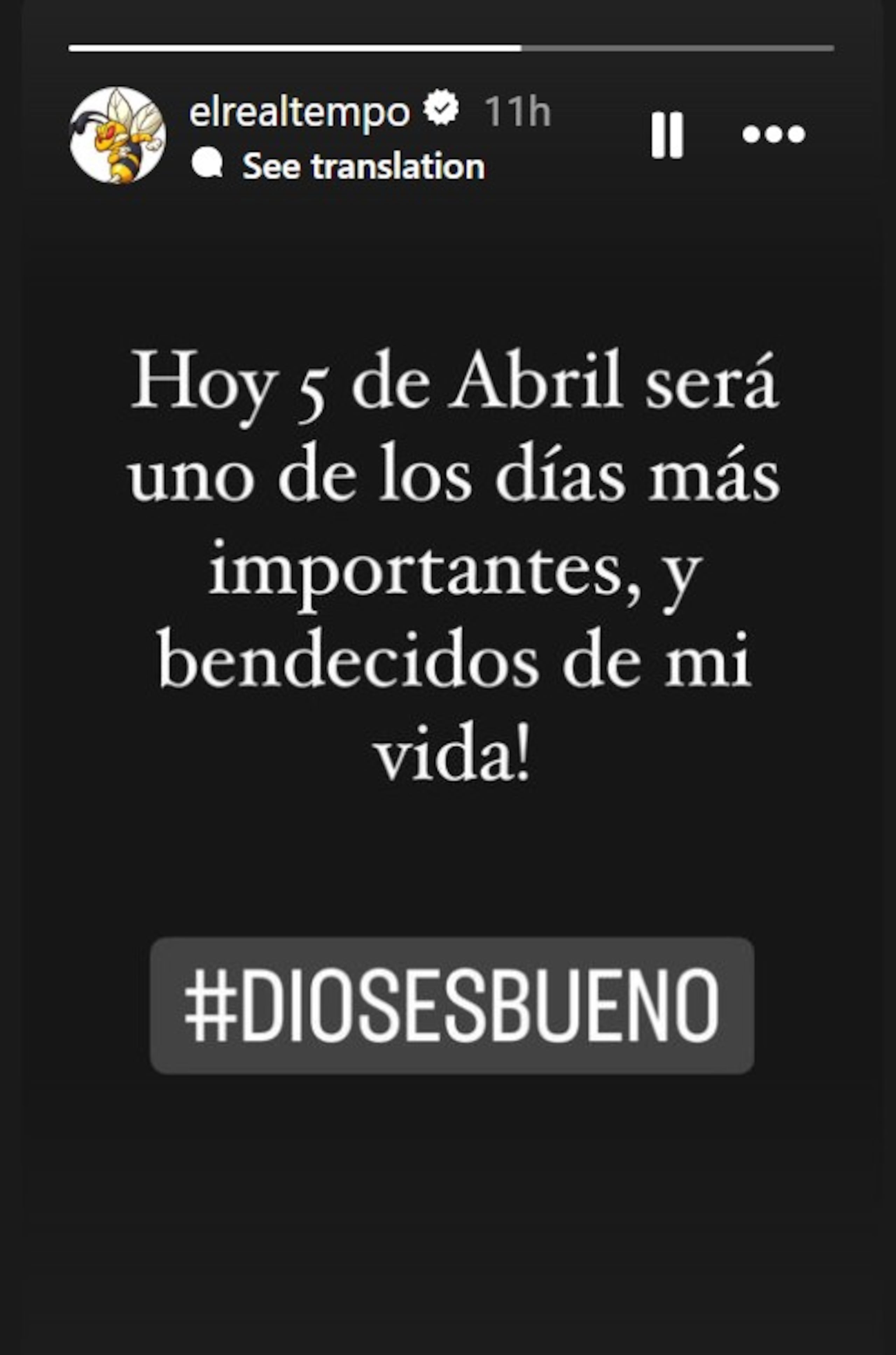 El exponente urbano expresó en las redes sociales lo que significa esta fecha.