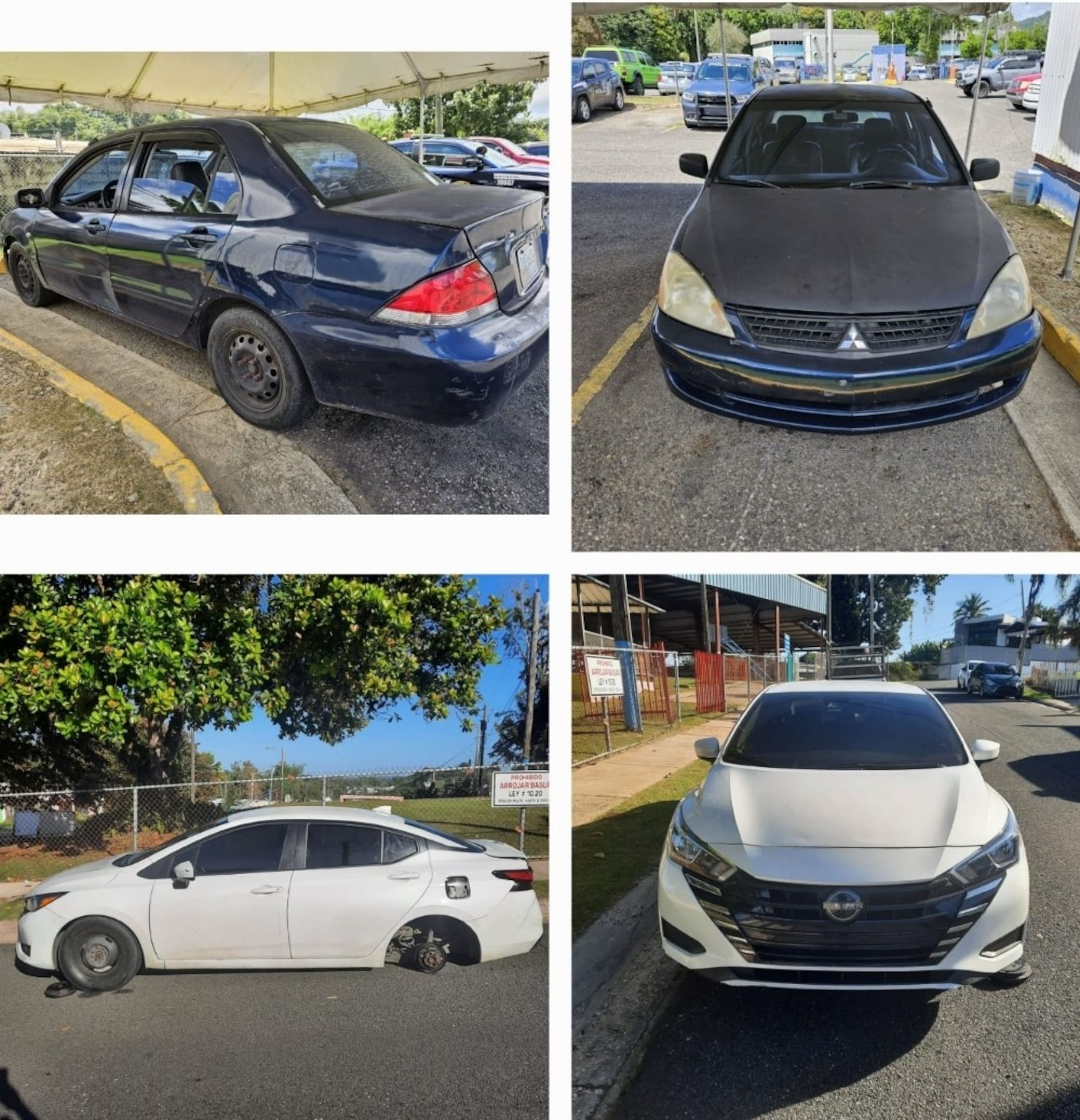 Los agentes de la División de Vehículos Hurtados de Utuado detectaron un vehículo con gravamen de desaparecido y otros con el número de identificación del fabricante sobrepuesto.