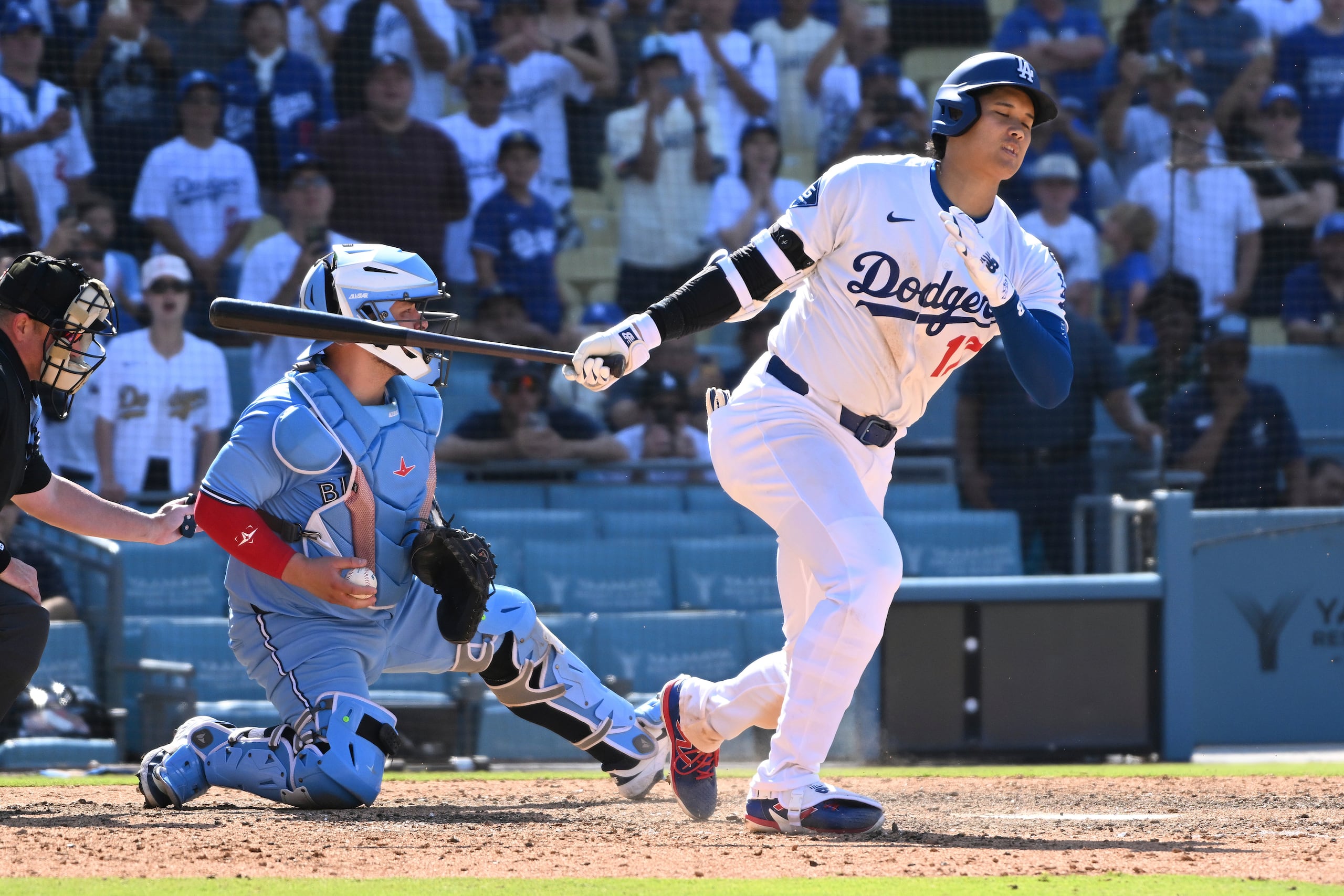 Shohei Ohtani de los Dodgers de Los Ángeles.