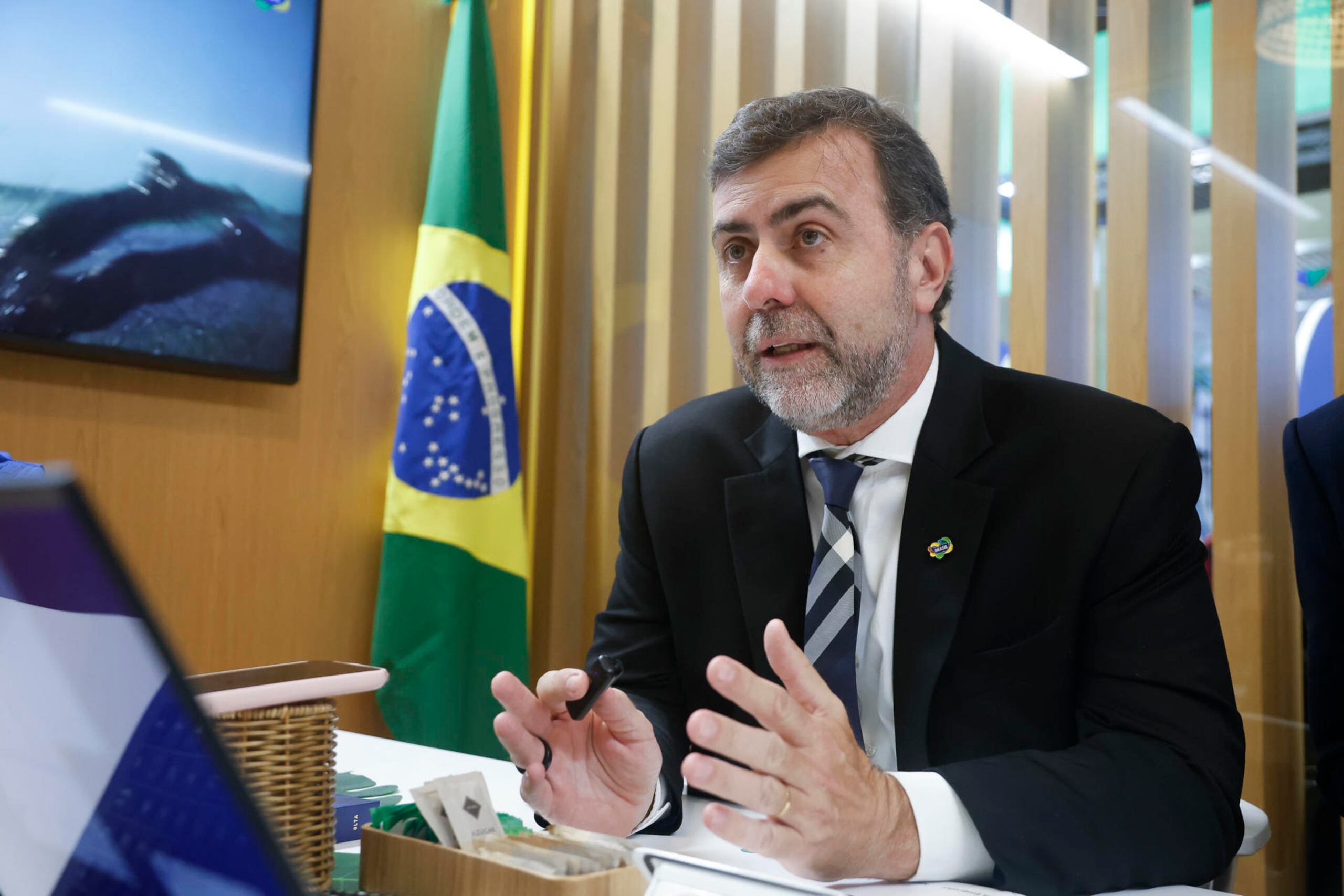 Marcelo Freixo es el presidente de la Agencia Brasileña de Promoción Internacional del Turismo, Embratur.