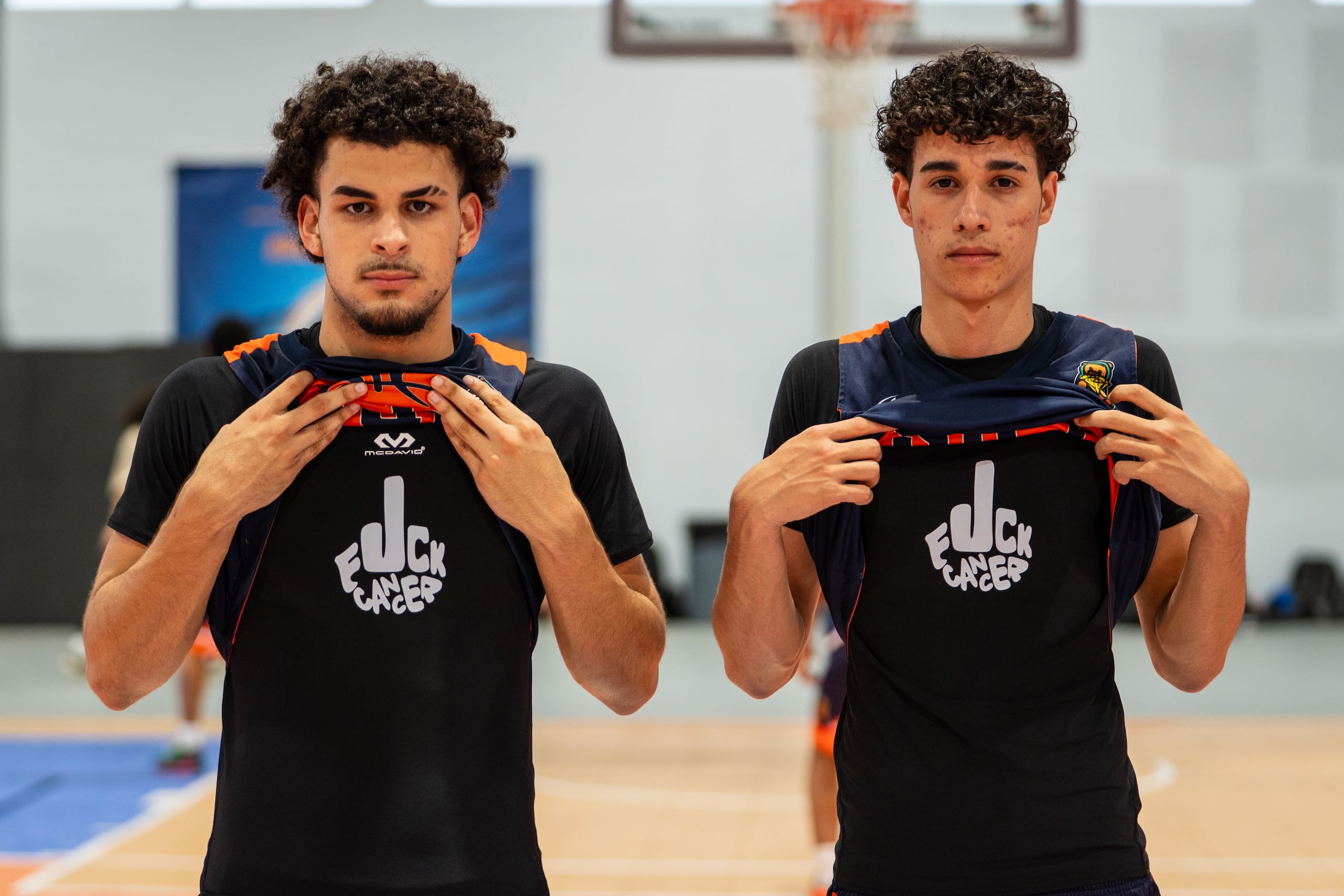 Diego Peralta y Marcos Cintrón, jugadores de Caguas Private School, han encontrado en el deporte un refugio mientras sus padres luchan contra el cáncer.