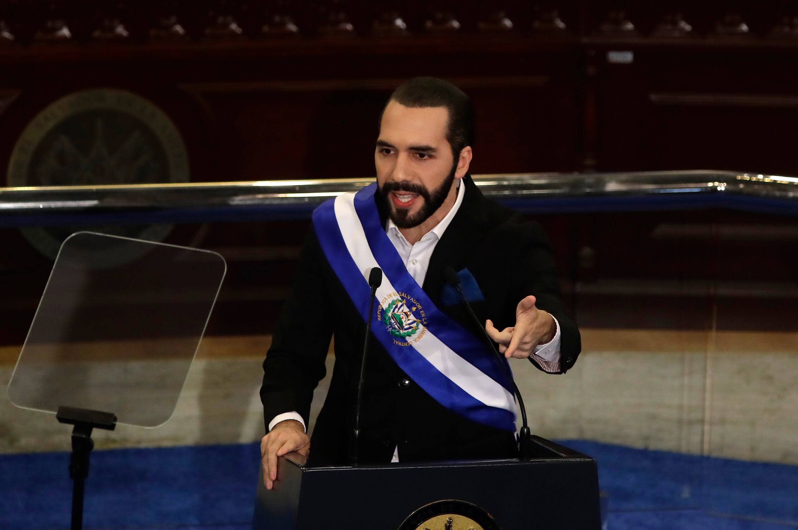 Imagen de archivo del presidente de El Salvador, Nayib Bukele. EFE/Rodrigo Sura
