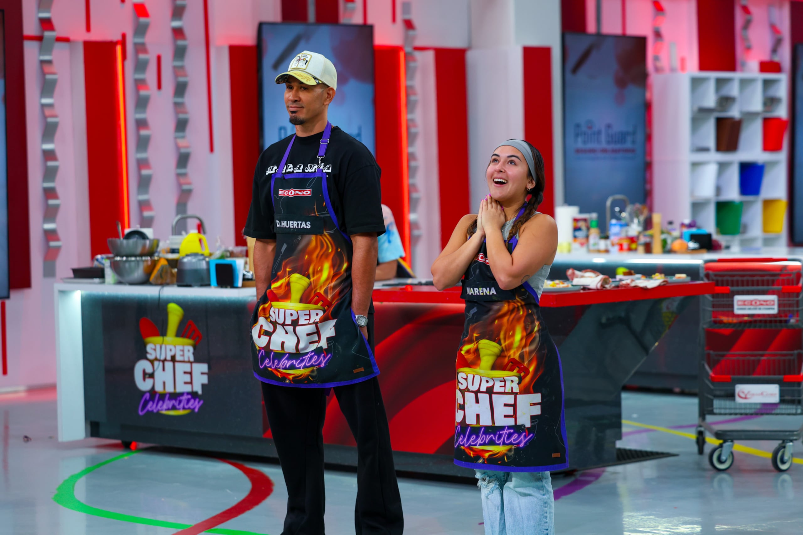 Marena Sofía logró salir de la "Línea de Fuego" en "Super Chef Celebrities".