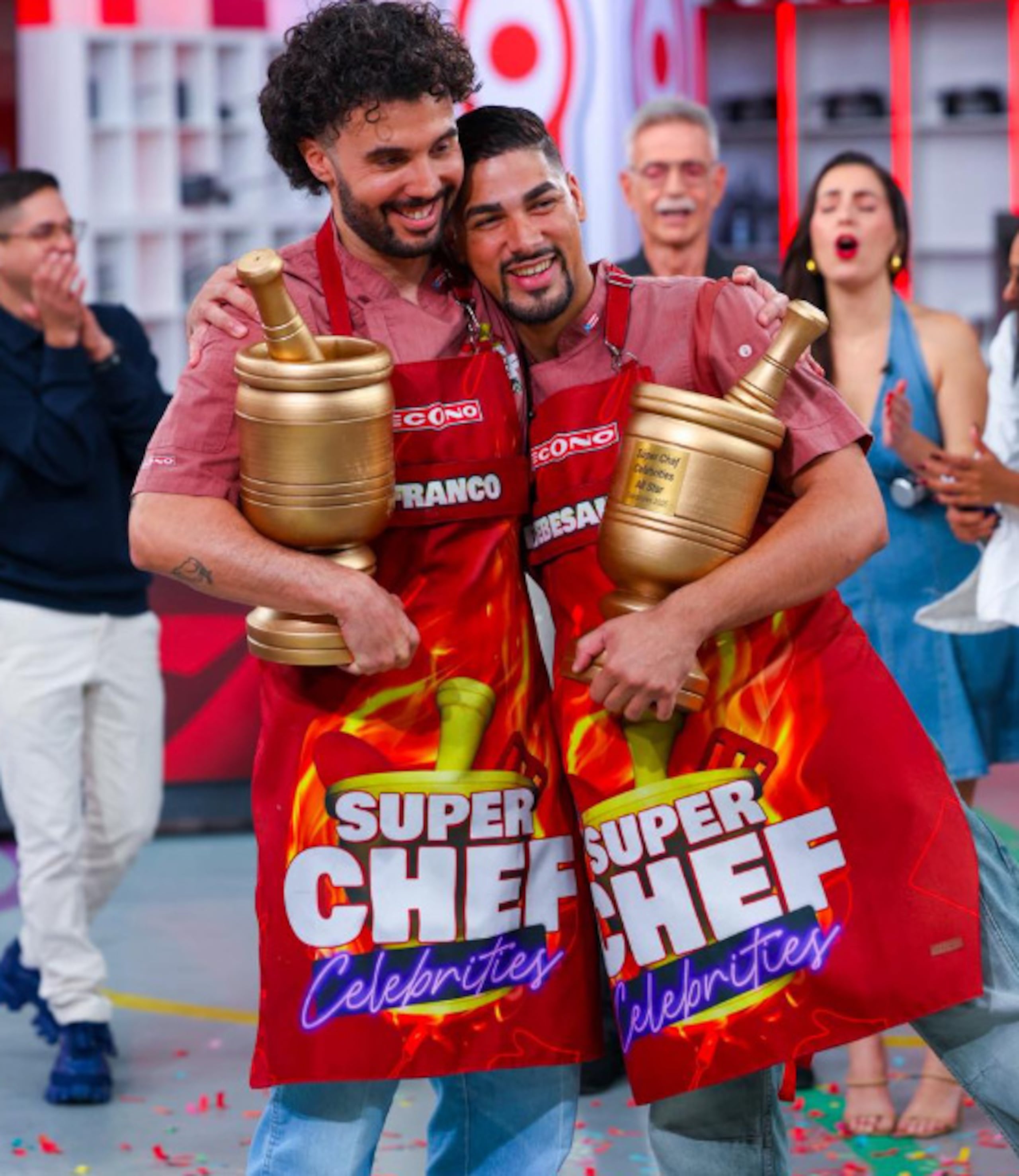 Franco Micheo y Luis Morales “Bebesauro”