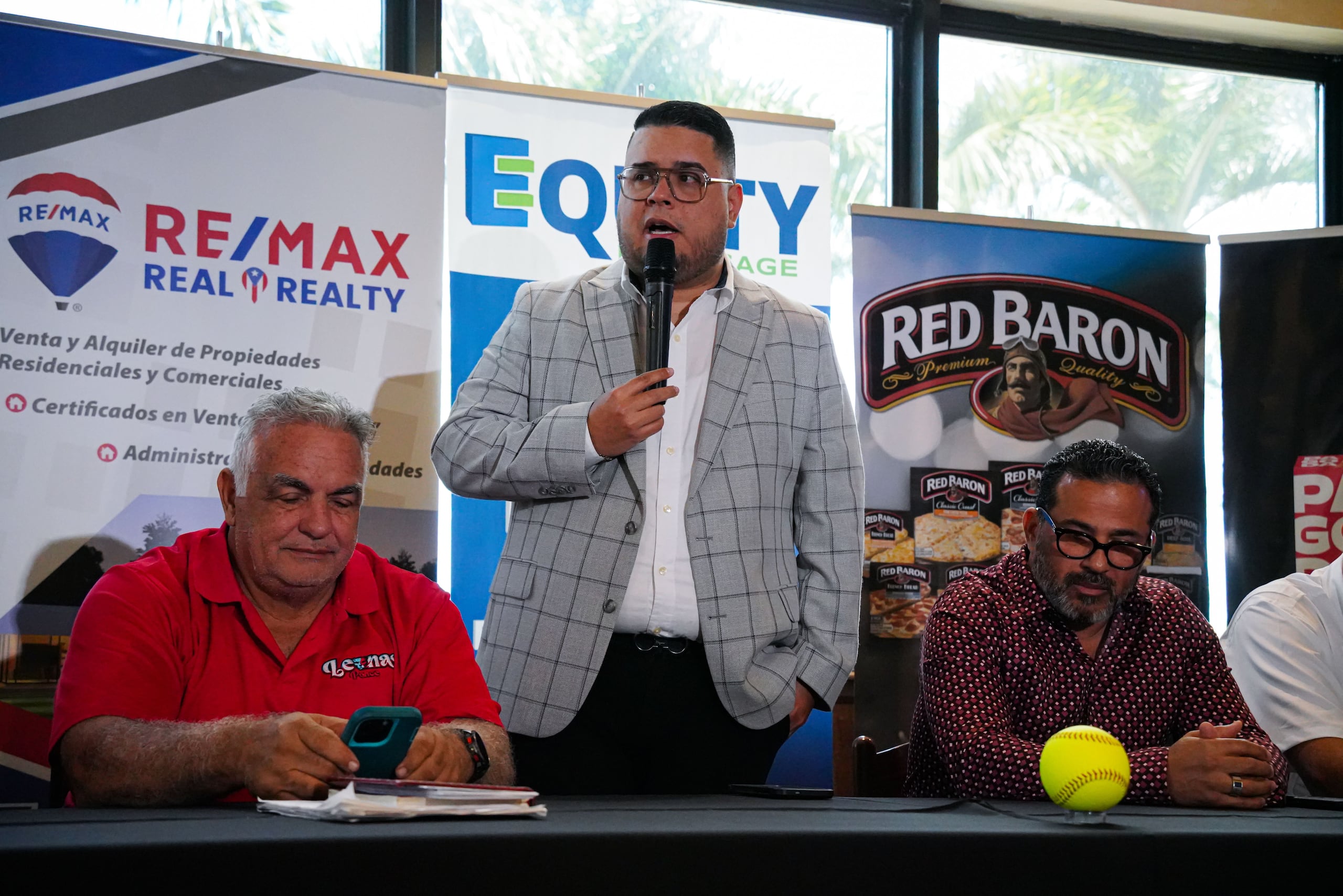 Jeanc Rodríguez, presidente de la Junta de Directores de la Liga de Sóftbol Superior Femenino de Puerto Rico.