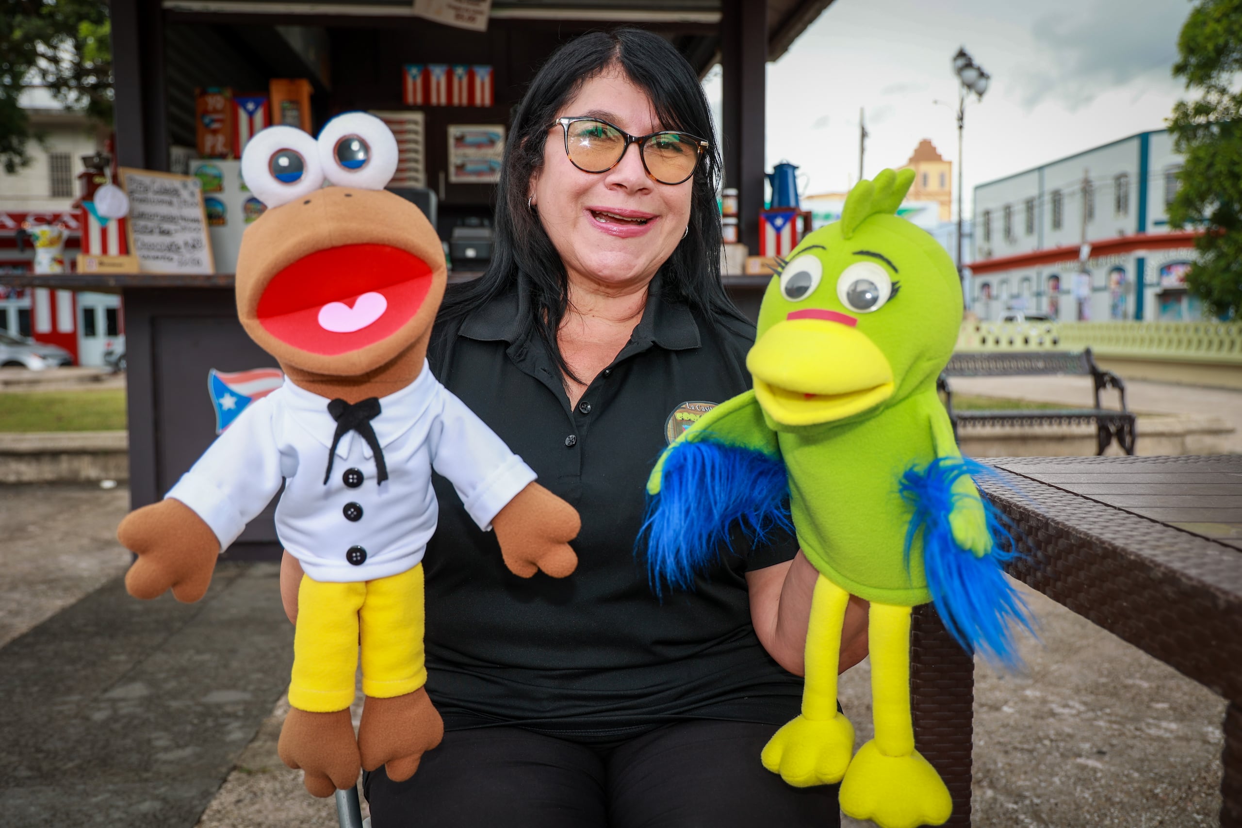 Marilyn Villas De Jesus creó el Coquí Bayú, que que hoy por hoy cuenta con una amplia gama de productos.