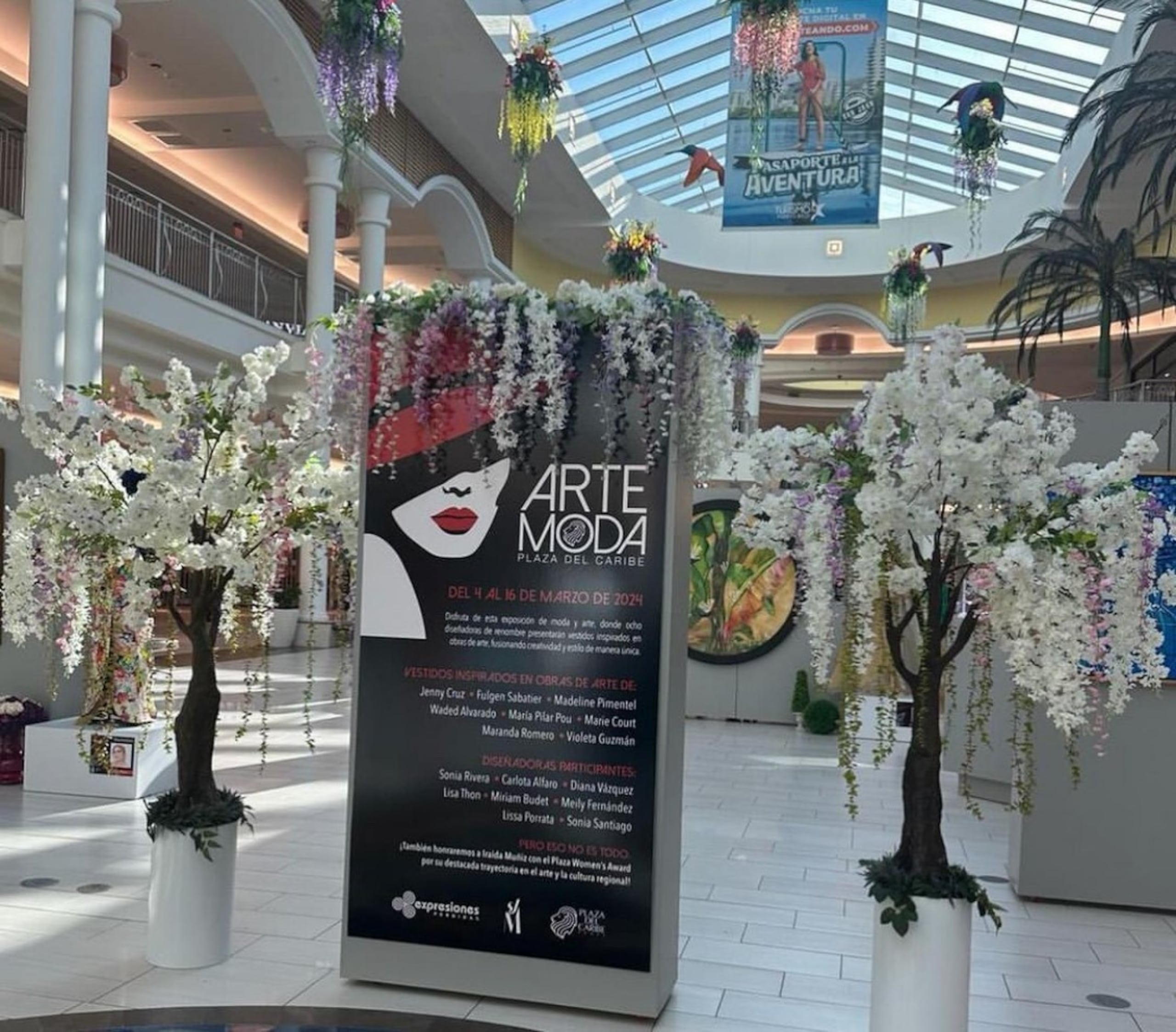 El público podrá ver la exhibición hasta el 16 de marzo en el atrio central del centro comercial.