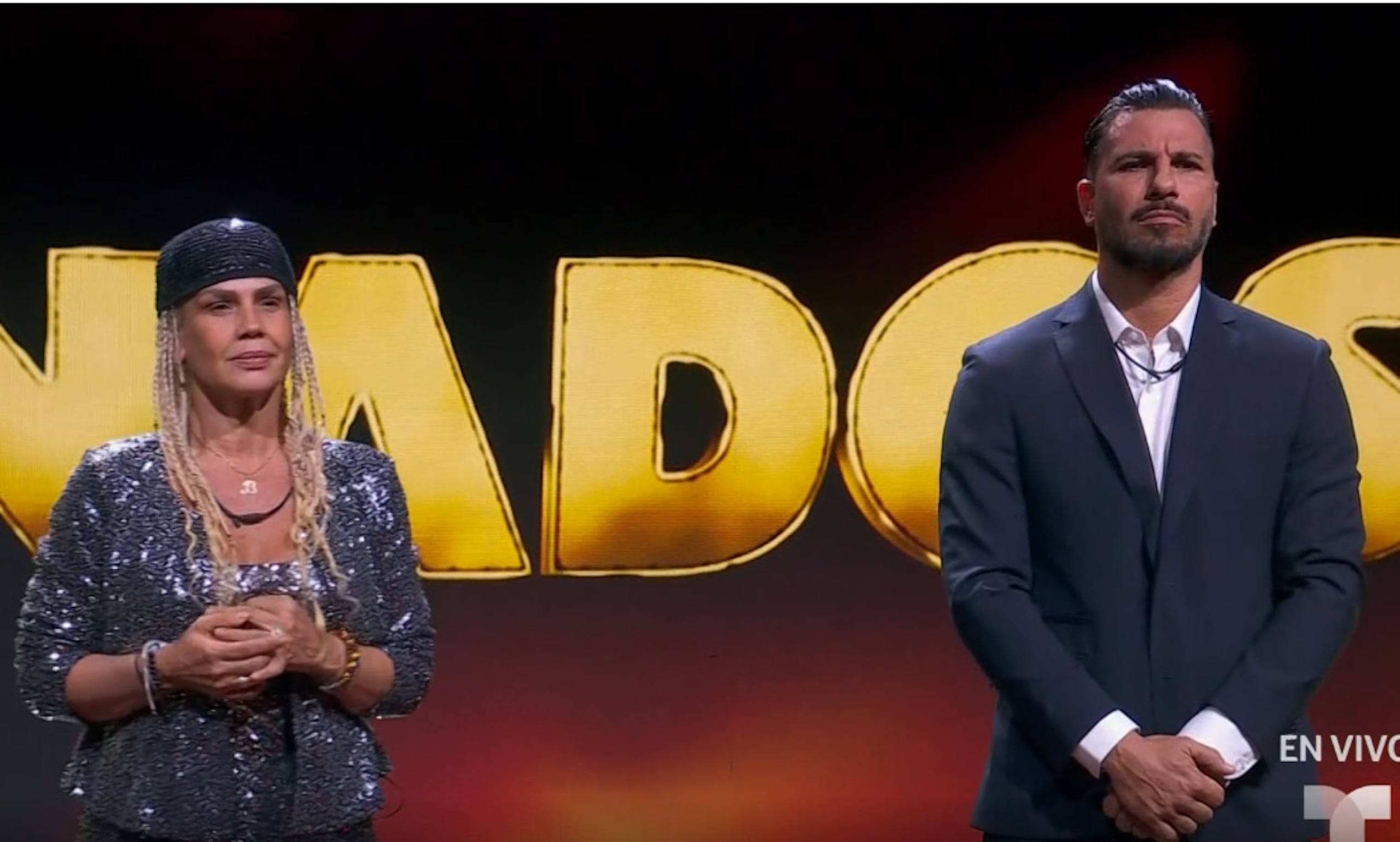 En la foto, Niurka y Uriel durante la décima gala de eliminación de LCDLF