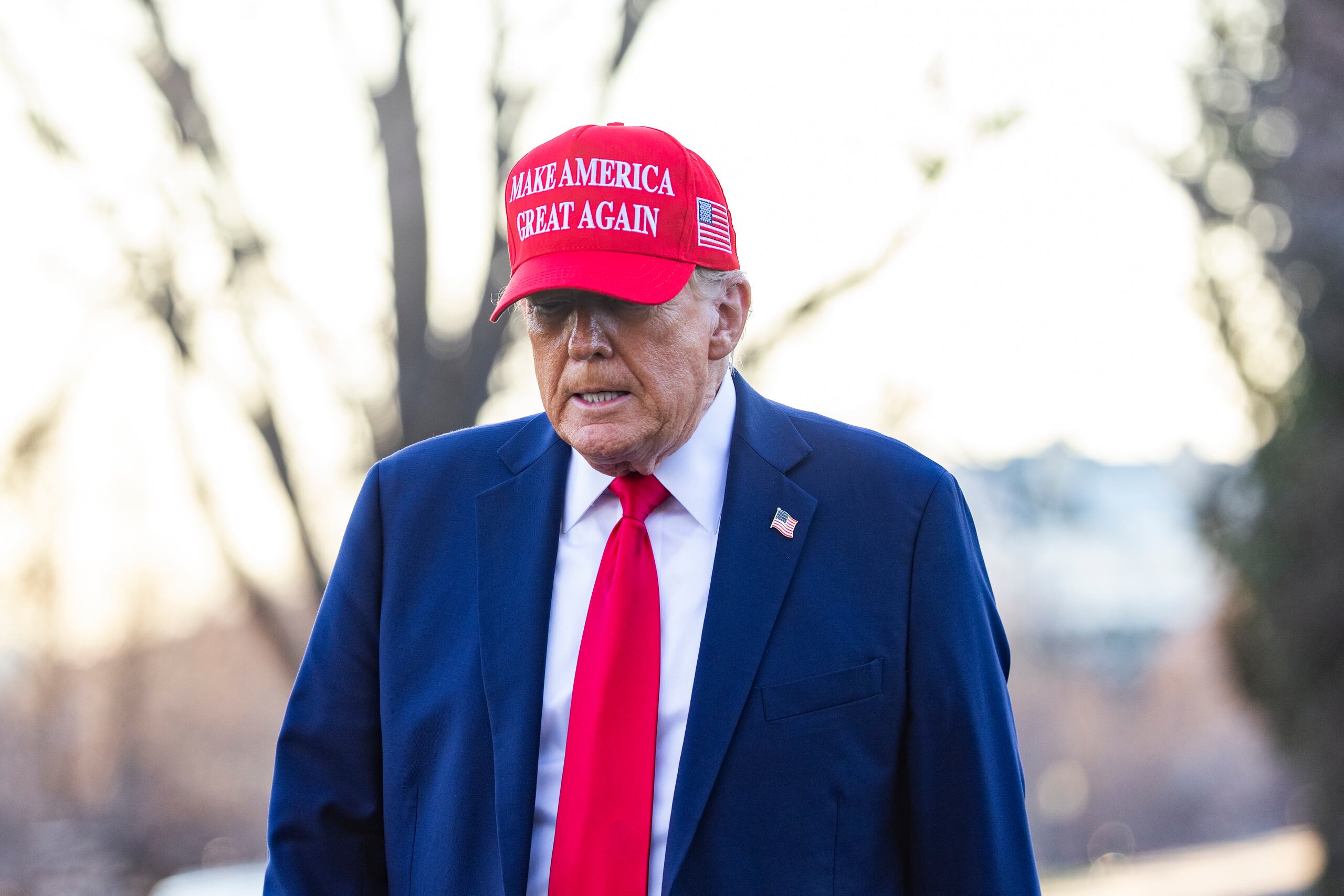Fotografía de archivo en donde se ve al presidente de Estados Unidos, Donald Trump. EFE/JIM LO SCALZO