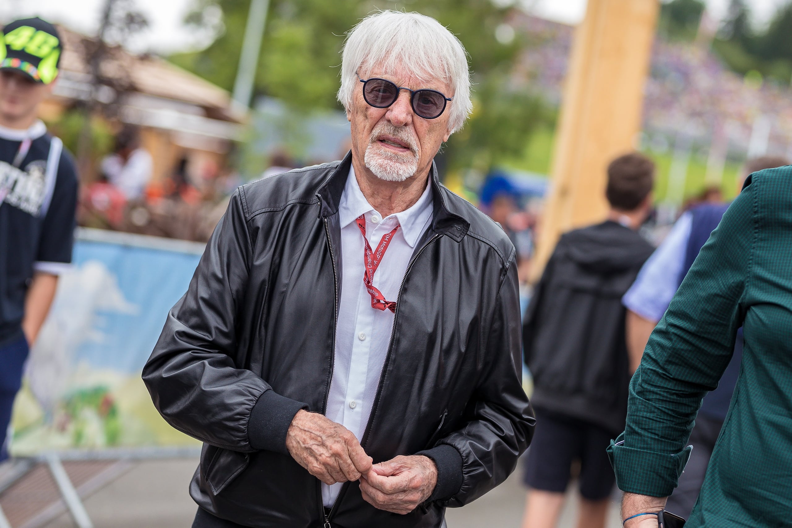 Bernie Ecclestone.