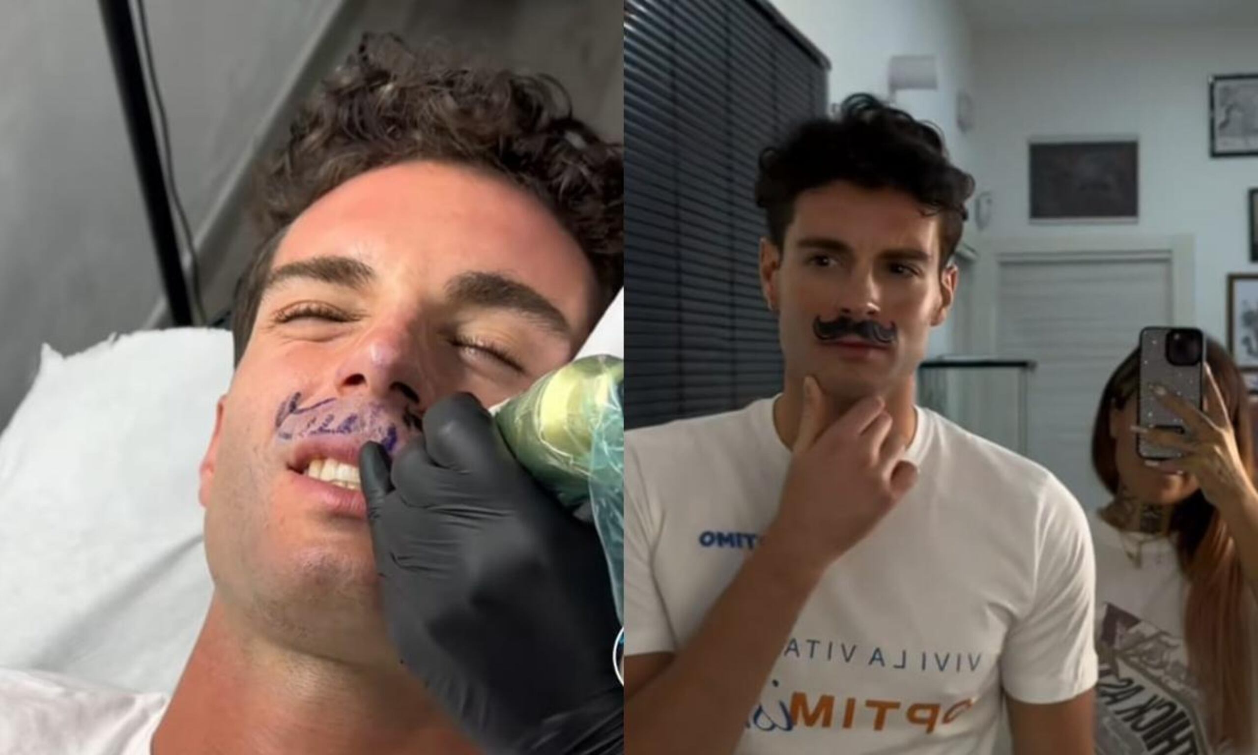 La tatuadora compartió el procedimiento a través de su cuenta de TikTok.