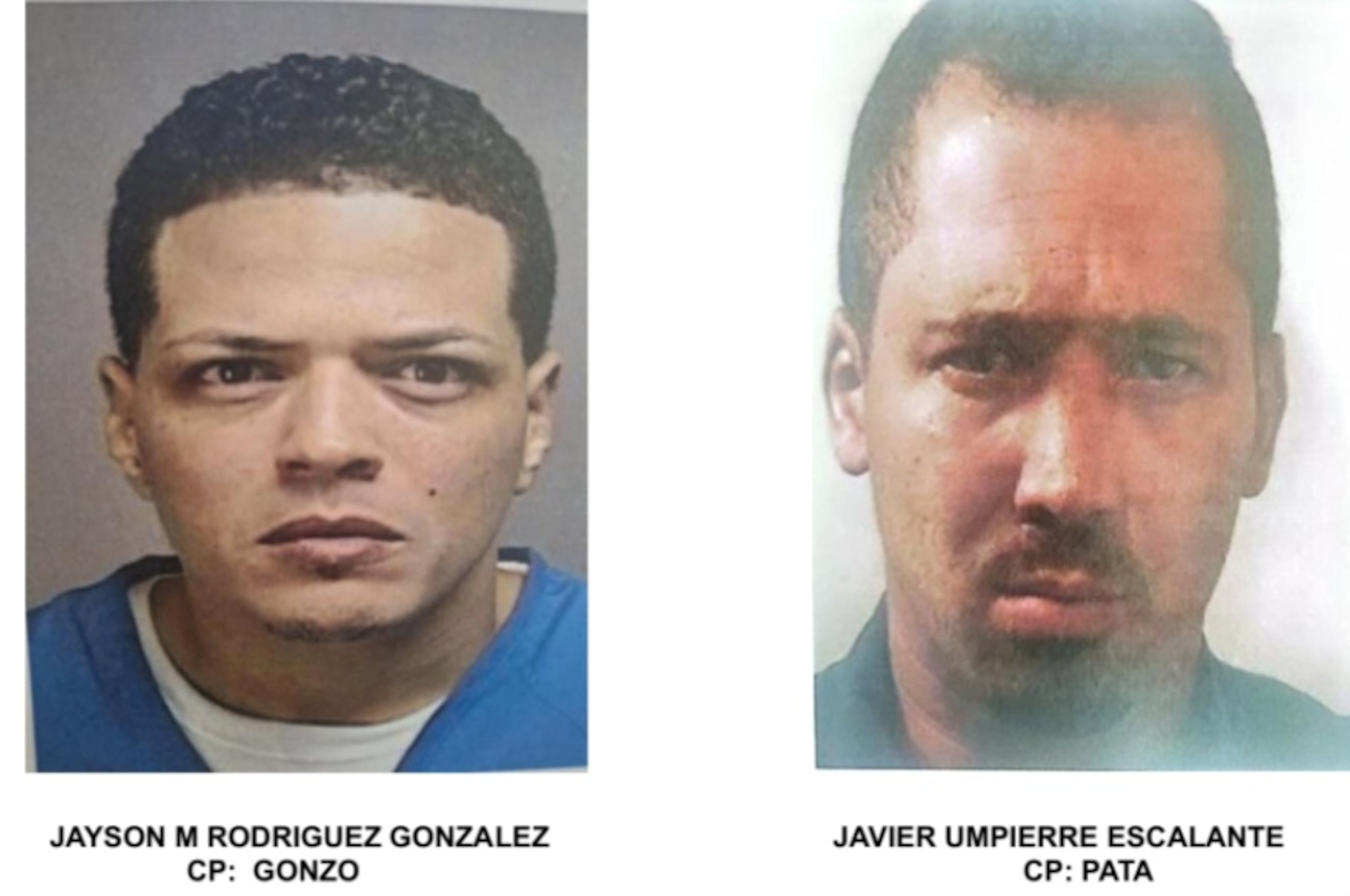 Jayson M. Rodríguez González y Javier Umpierre Escalante, enfrentan cargos criminales por un doble asesinato ocurrido en Caguas, en el 2013.