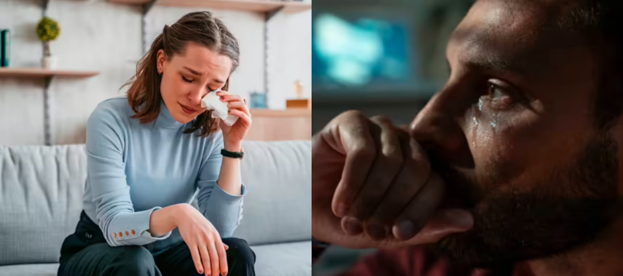 Llorar sin motivo tiene explicación.