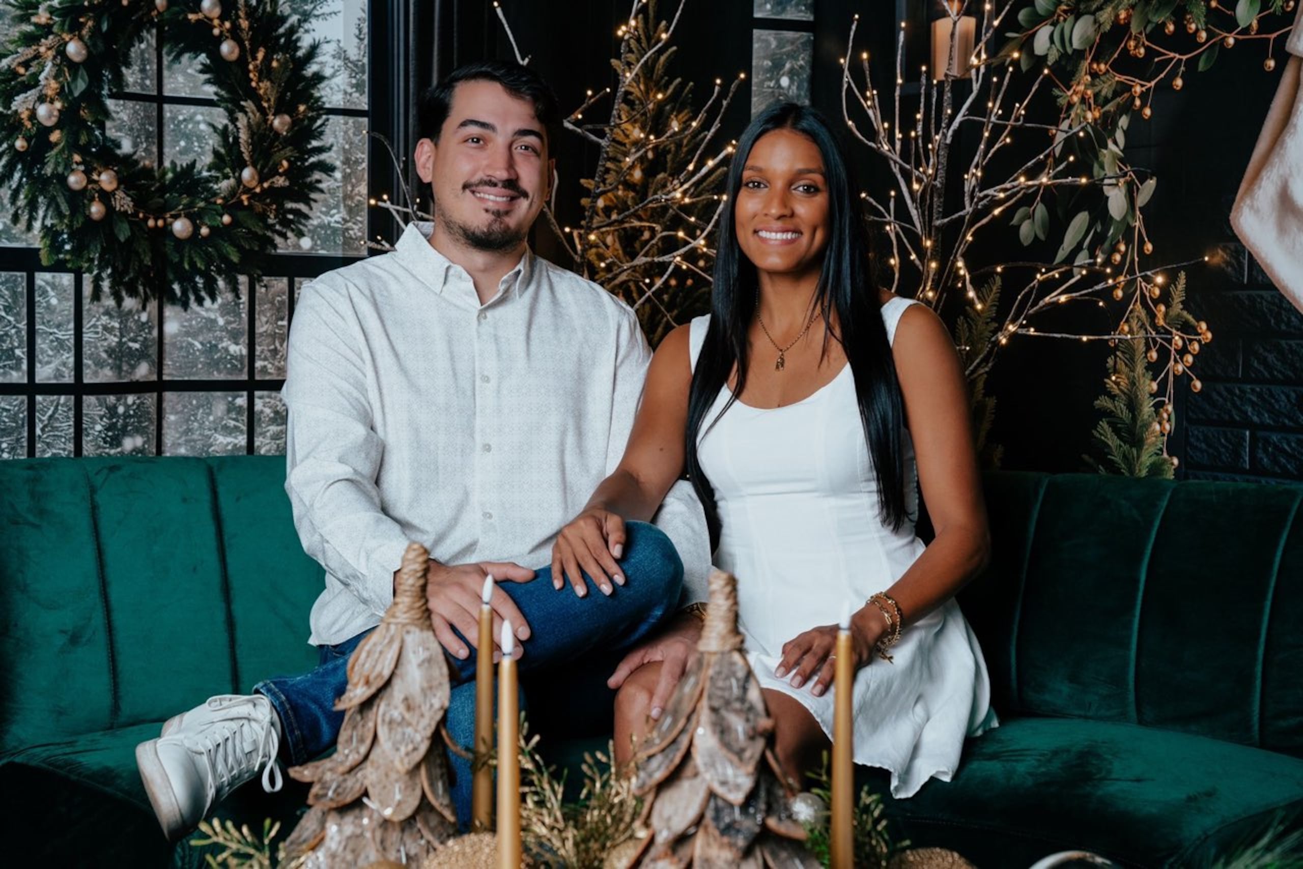 Javier Sabath y Alysbeth Félix llevan tres años relacionándose. (Foto por Pepo Pereira)