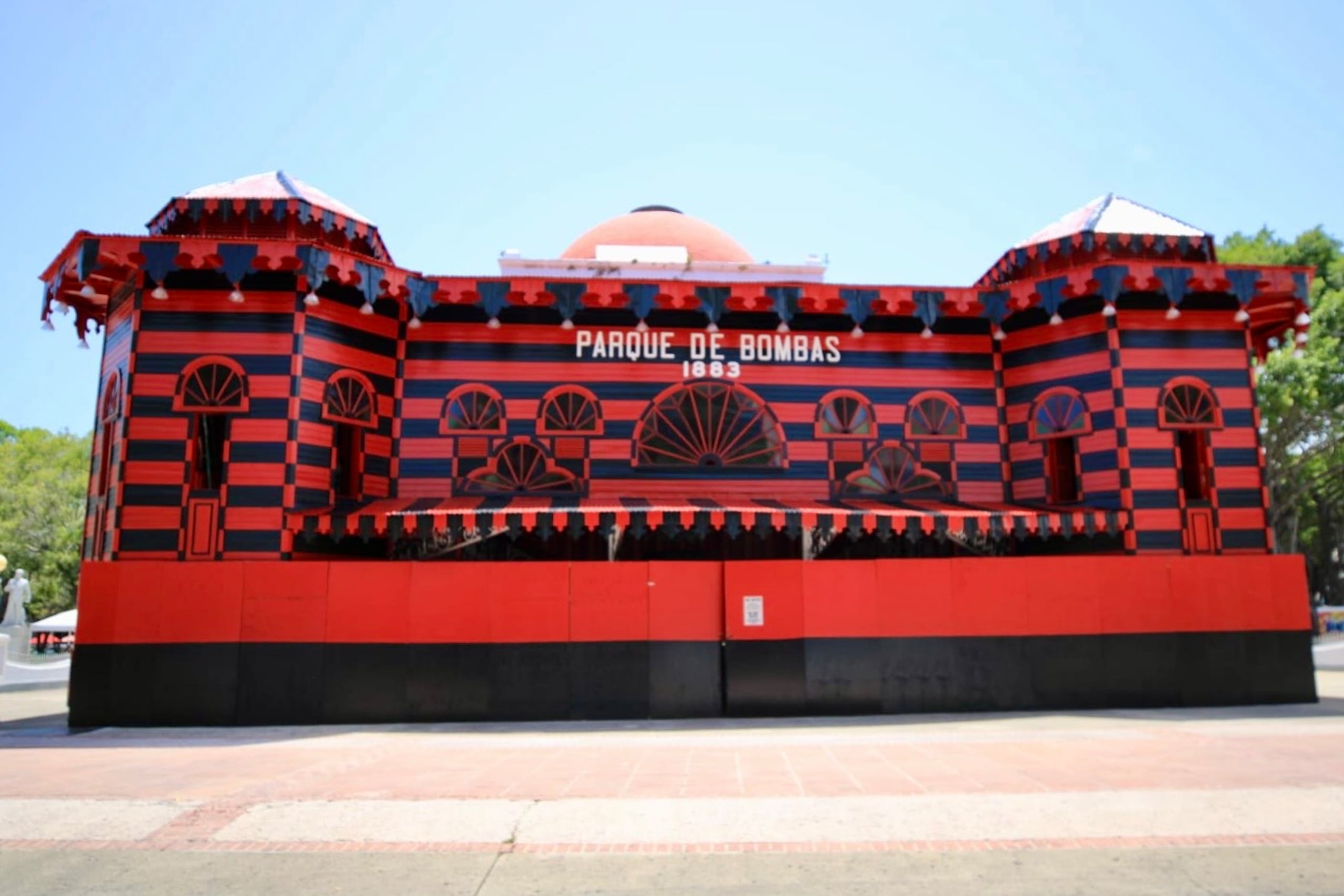 El antiguo Parque de Bombas de Ponce cerró sus puertas el año pasado para trabajos de acondicionamiento y retoque.